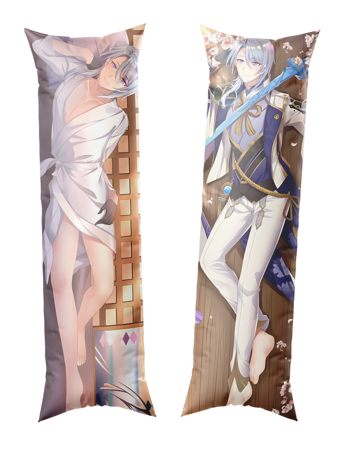 Kamisato Ayato / Genshin Impact / Body Pillow Cover - PillowHub 50x150 PEACH SKIN