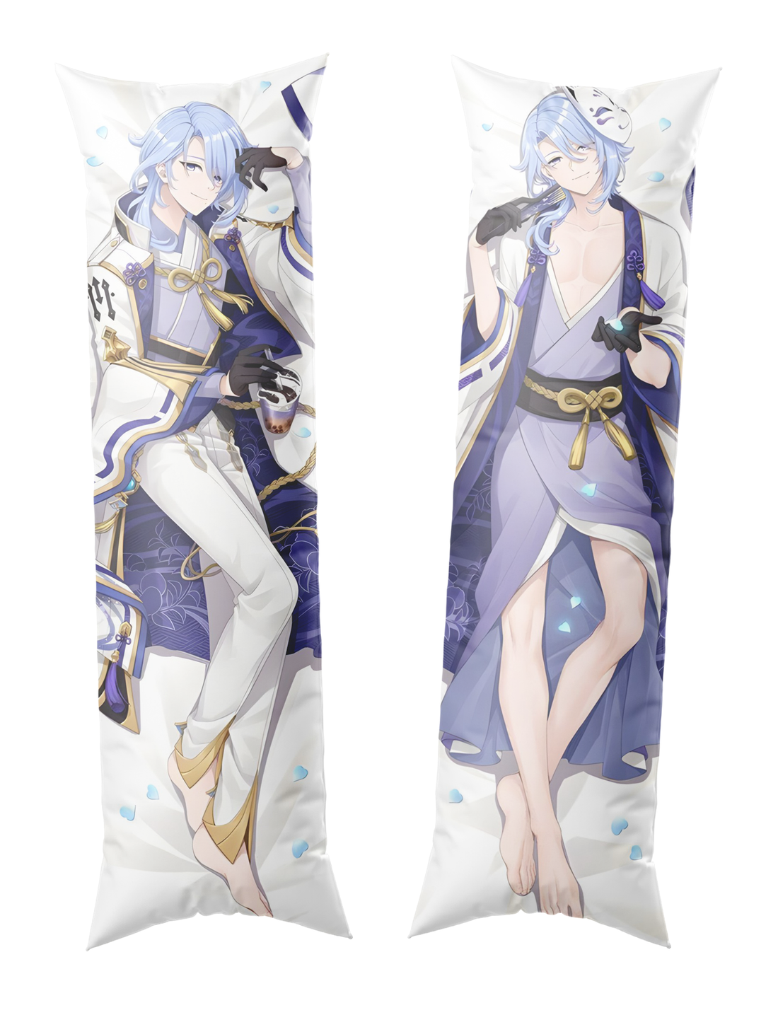 Kamisato Ayato / Genshin Impact / Body Pillow Cover - PillowHub 50x150 PEACH SKIN