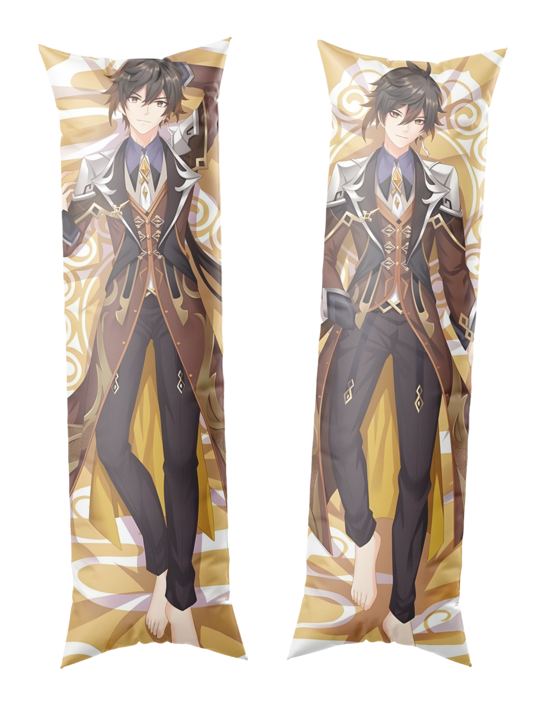 Zhongli / Genshin Impact / Body Pillow Cover - PillowHub 50x150 PEACH SKIN