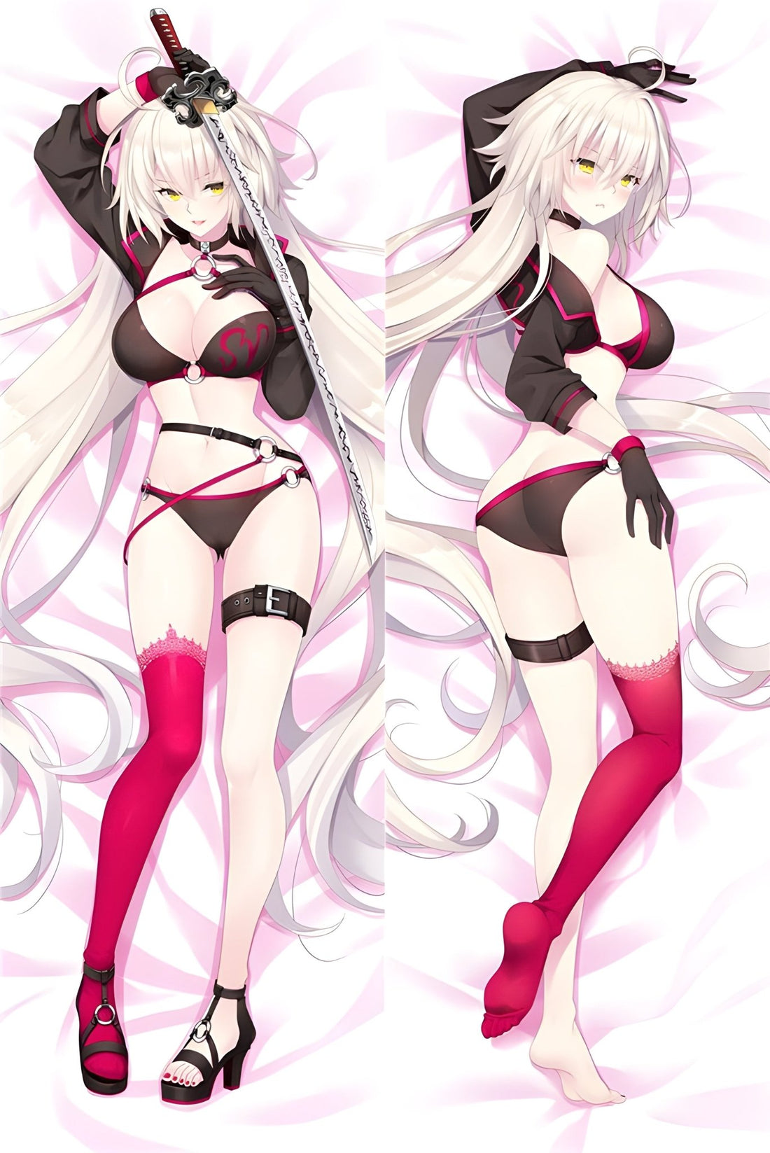 Fate Jeanne D'Arc Body Pillow Cover