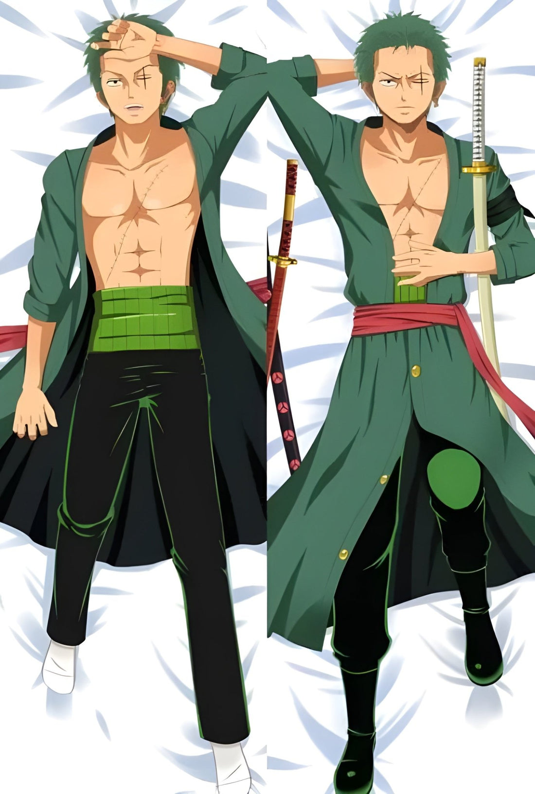 One Piece Roronoa Zoro Body Pillow Cover