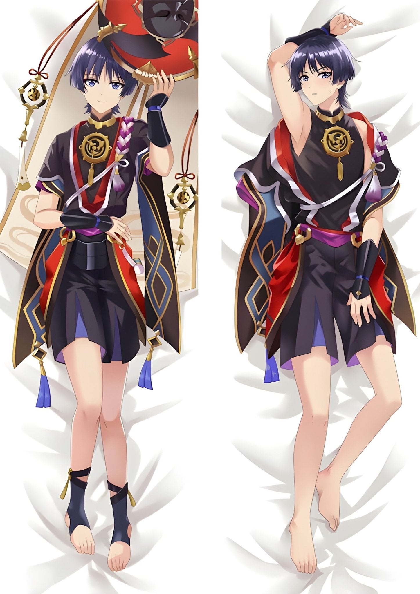 Scaramouche / Genshin Impact / Body Pillow Cover