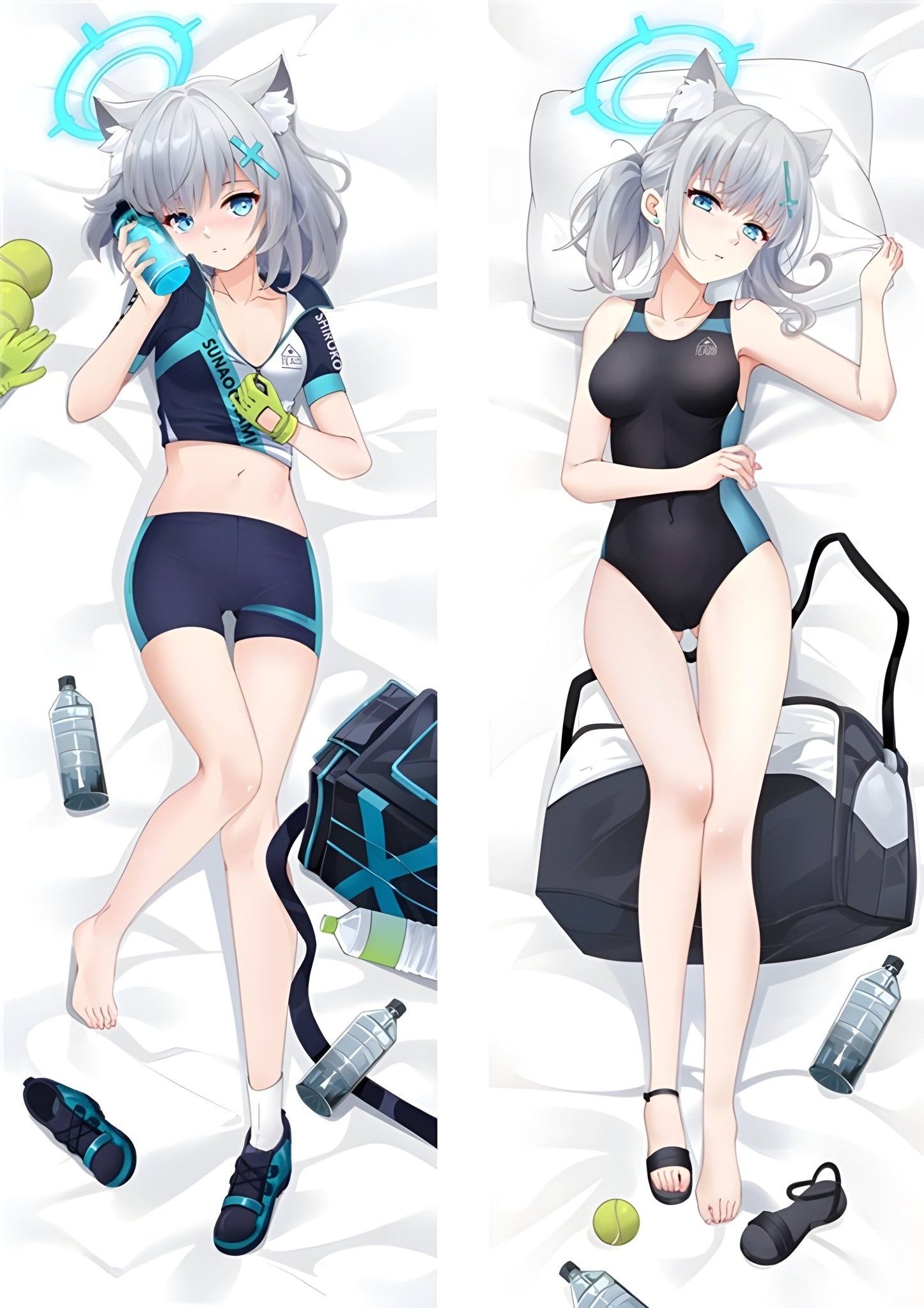 Shiroko Sunaookami / Blue Archive / Body Pillow Cover