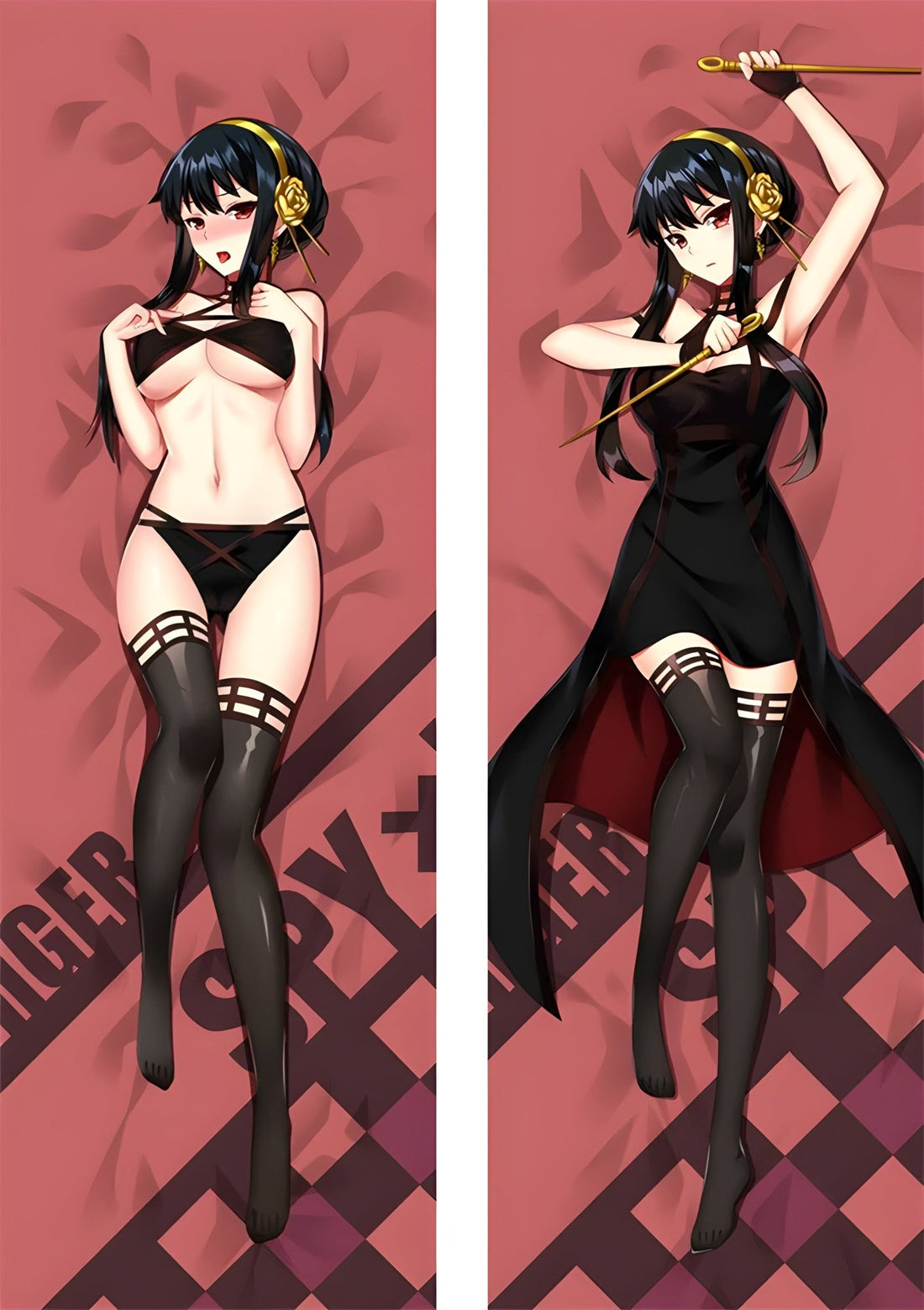 Yor Forger / Spy x Family / Body Pillow Cover - PillowHub 50x150 PEACH SKIN