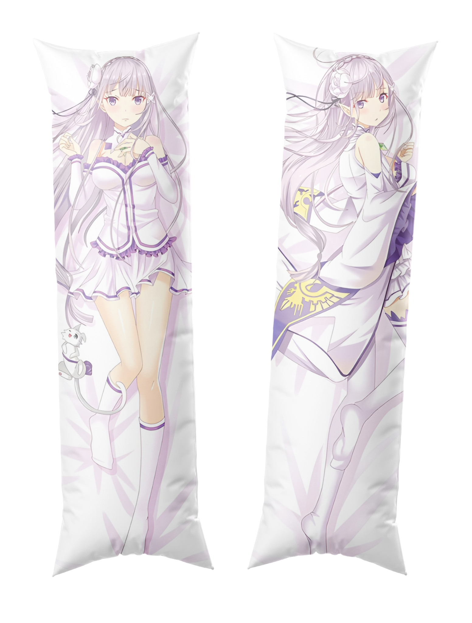 Emilia / RE:Zero / Dakimakura / Anime Body Pillow Cover