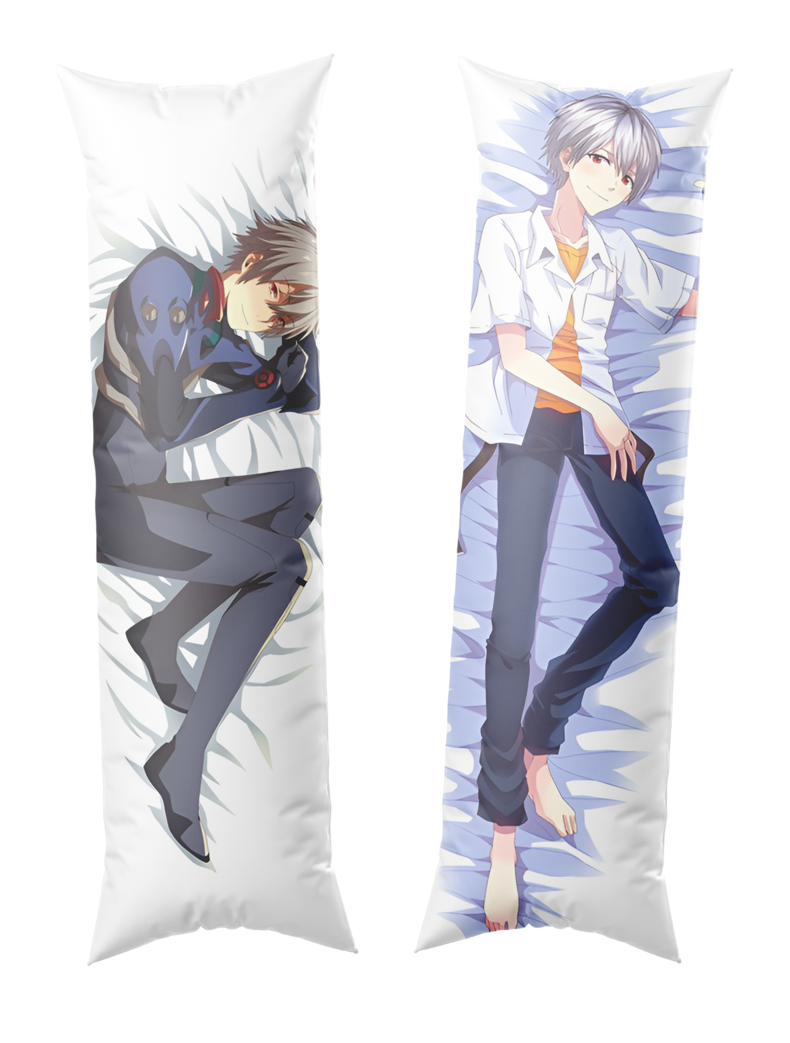 Kaworu Nagisa / Neon Genesis Evangelion / Dakimakura / Anime Body Pillow Cover