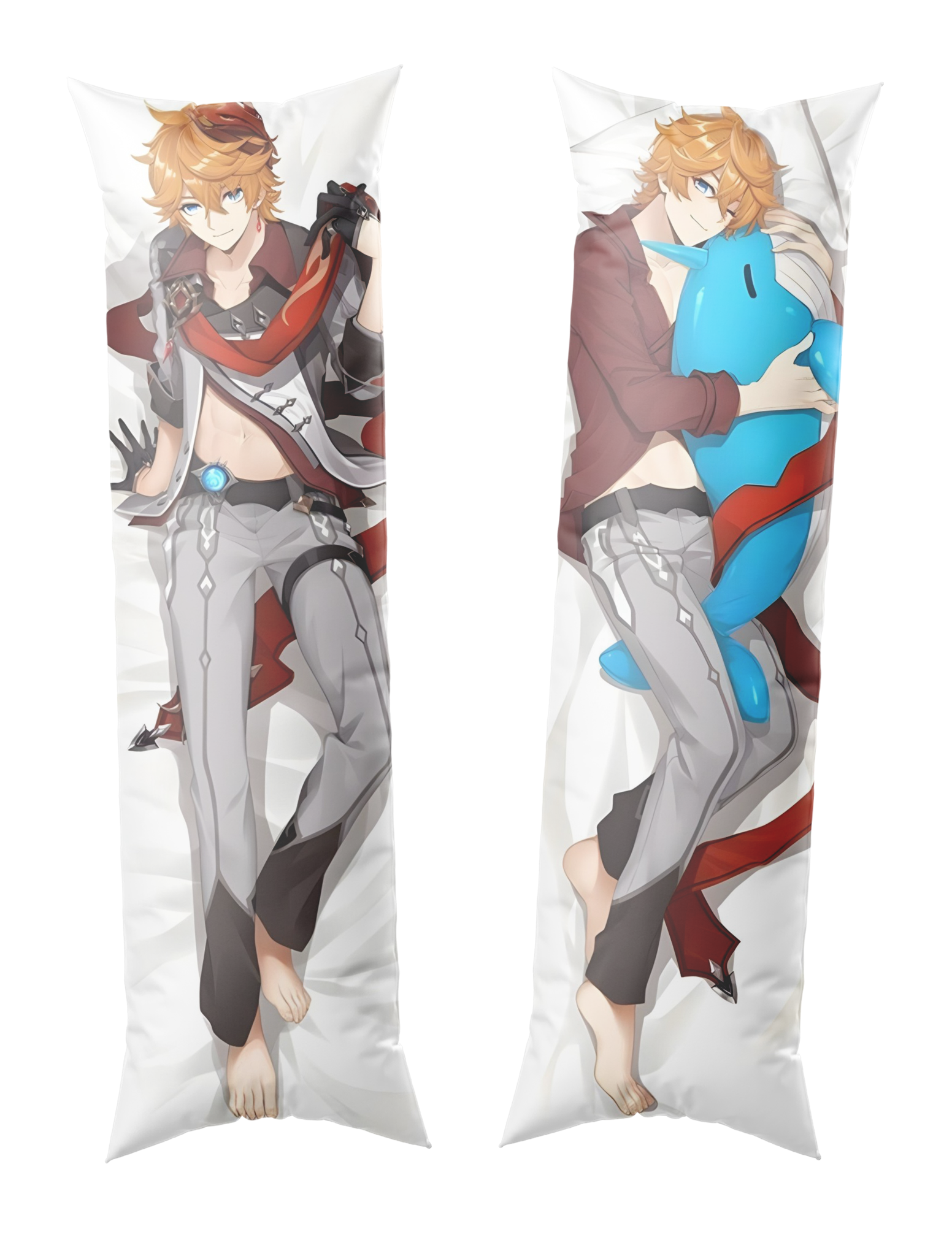 Tartaglia / Genshin Impact / Body Pillow Cover