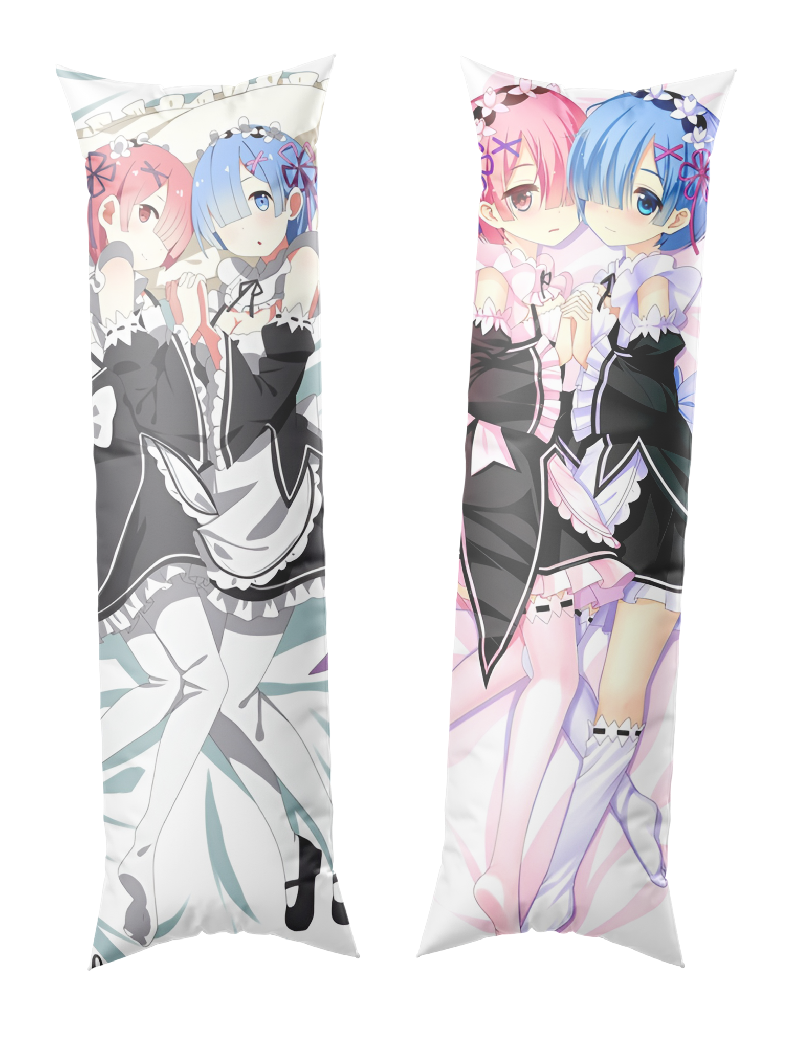 Rem & Ram / RE:Zero / Dakimakura / Anime Body Pillow Cover