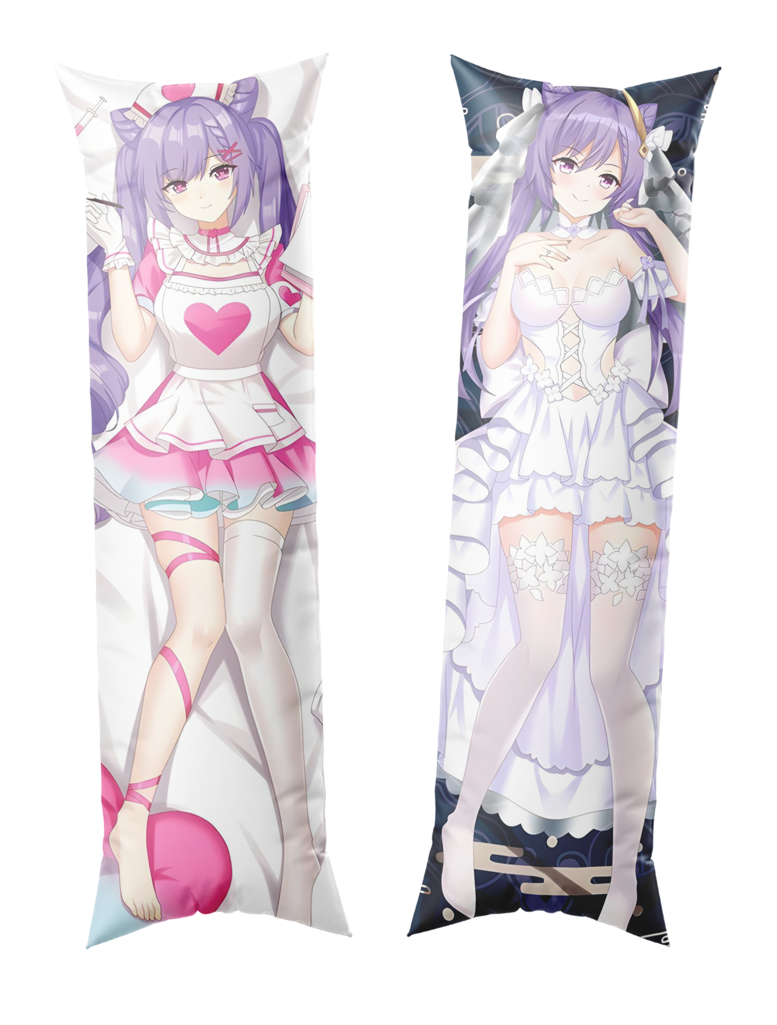 Keqing / Genshin Impact / Body Pillow Cover