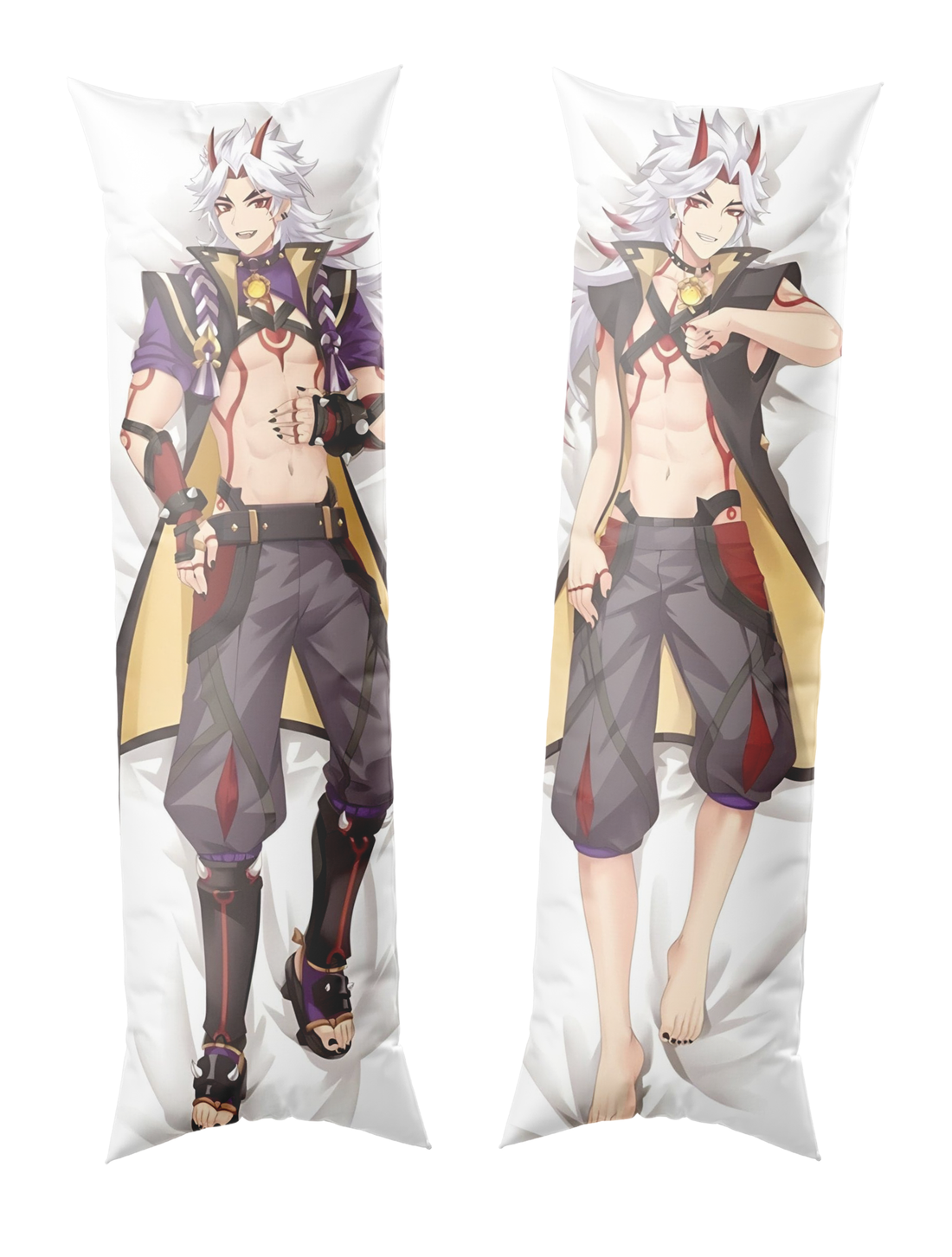 Arataki Itto / Genshin Impact / Body Pillow Cover - PillowHub 50x150 PEACH SKIN