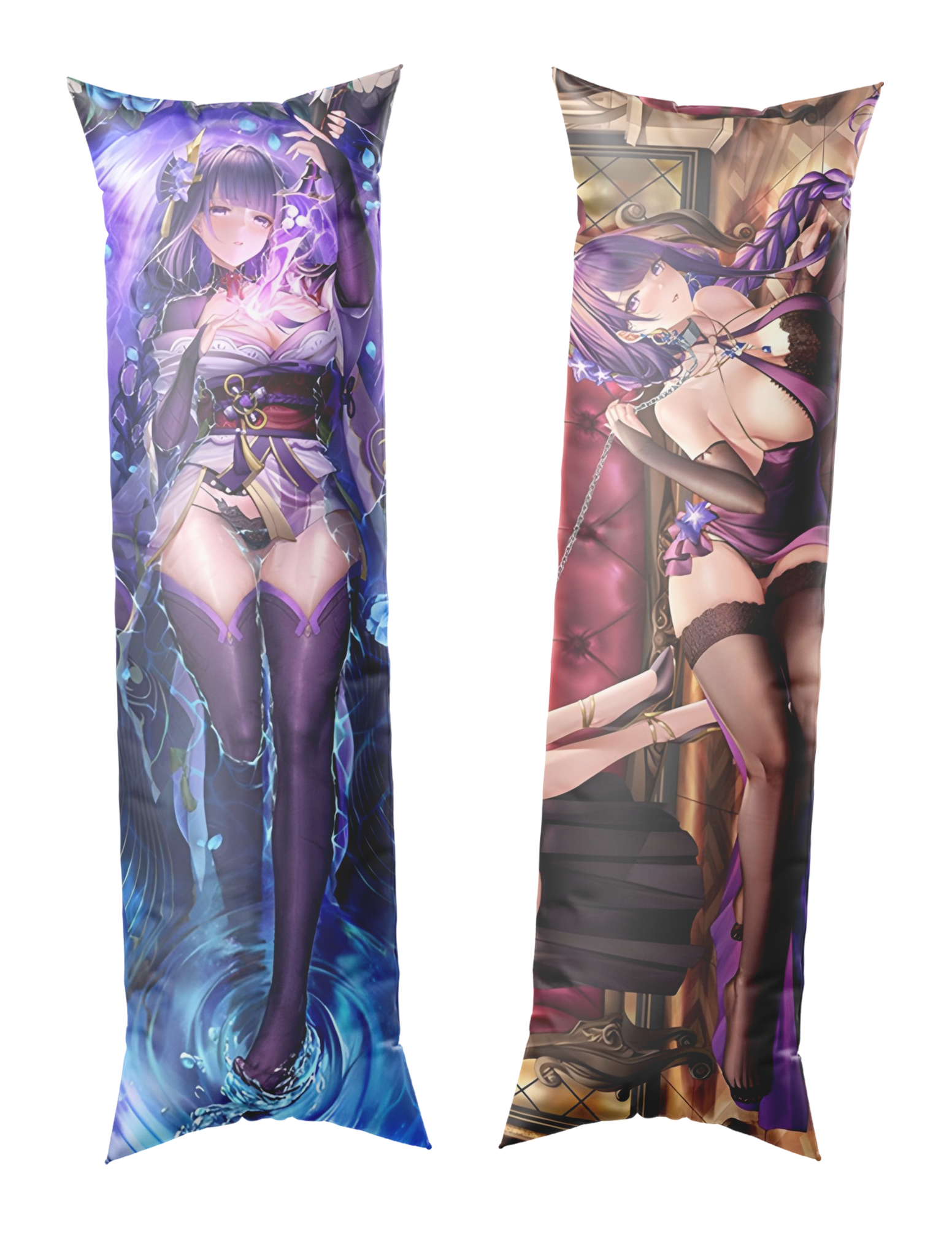 Raiden Shogun / Genshin Impact / Body Pillow Cover