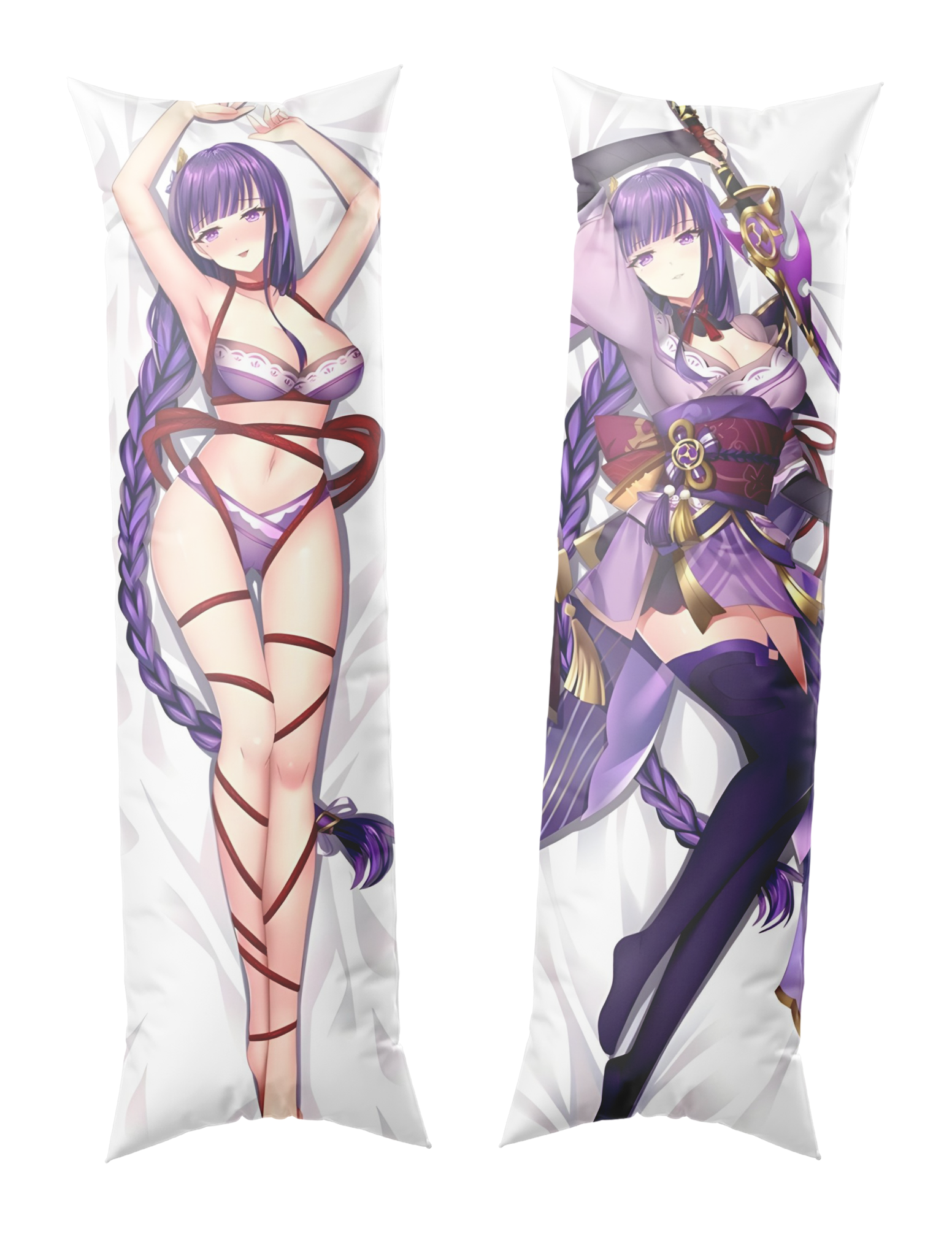 Raiden Shogun / Genshin Impact / Body Pillow Cover