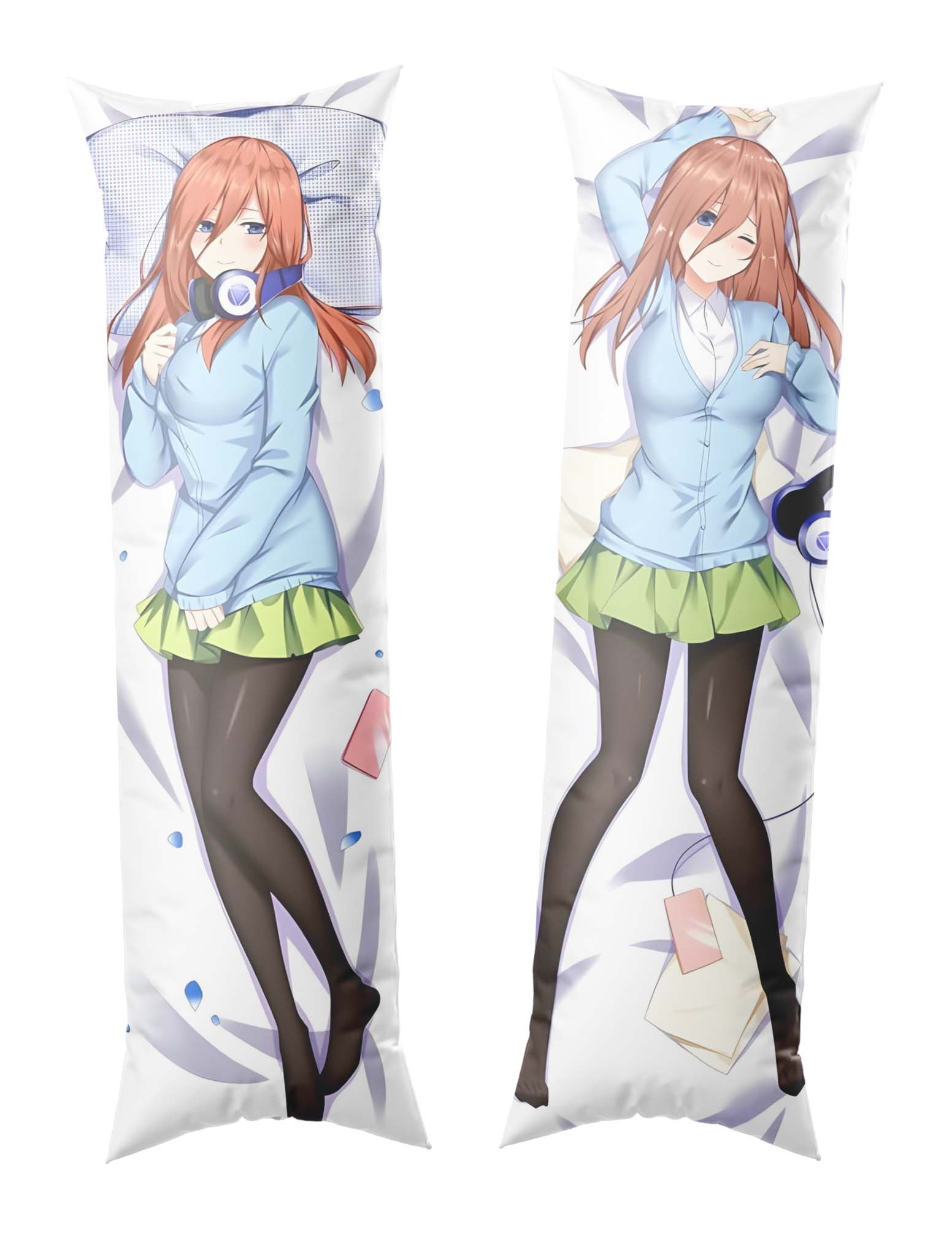 Miku Nakano / The Quintessential Quintuplets / Body Pillow Cover