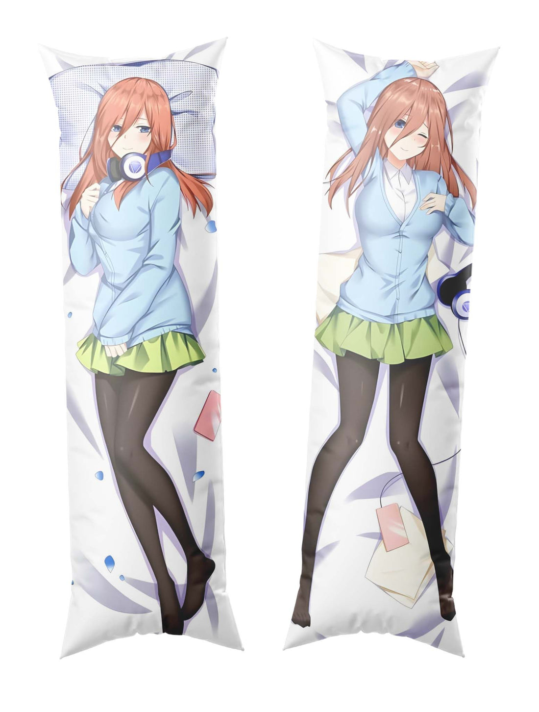 Nakano Miku / The Quintessential Quintuplets / Body Pillow Cover - PillowHub 50x150 PEACH SKIN