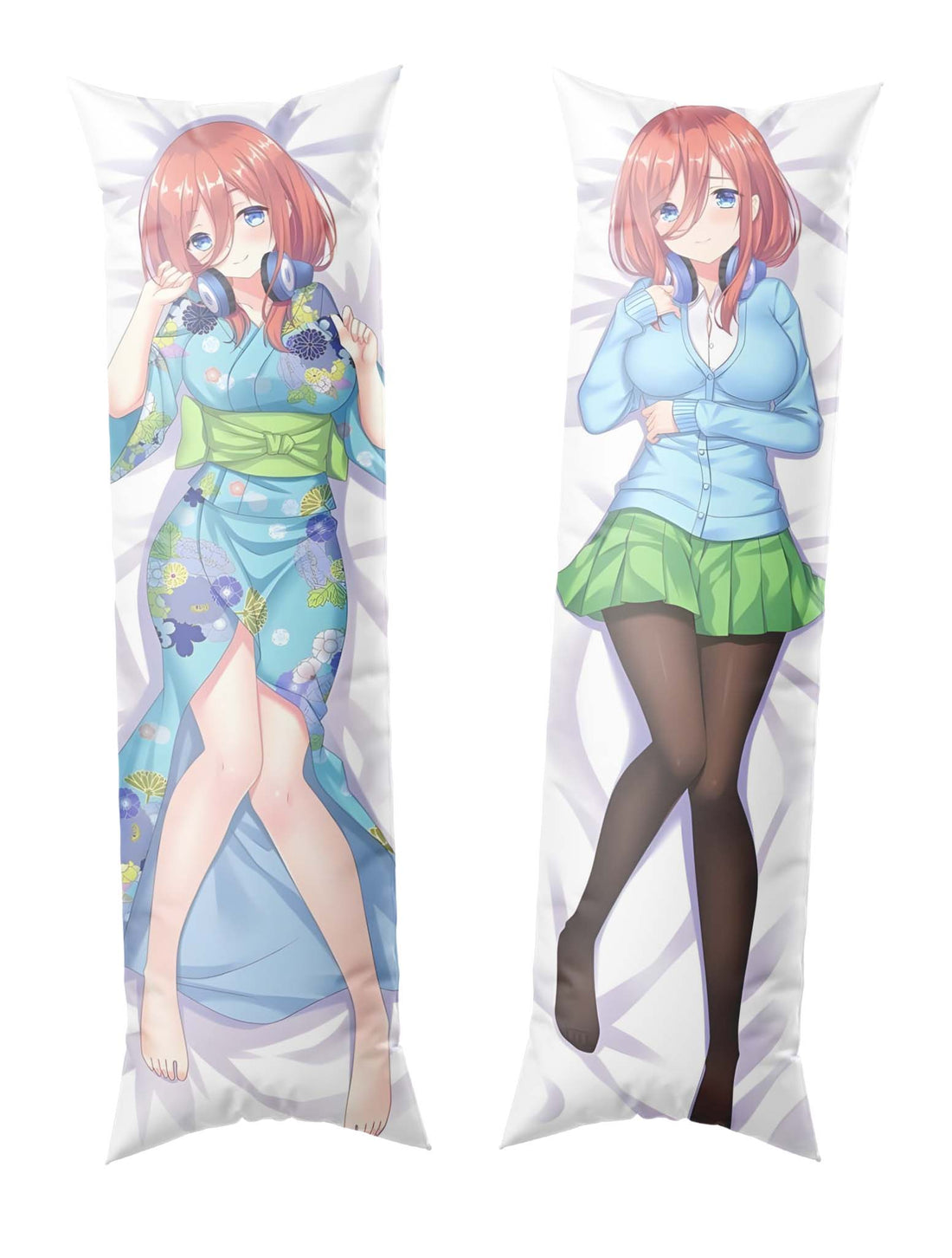 Nakano Miku / The Quintessential Quintuplets / Body Pillow Cover - PillowHub 50x150 PEACH SKIN