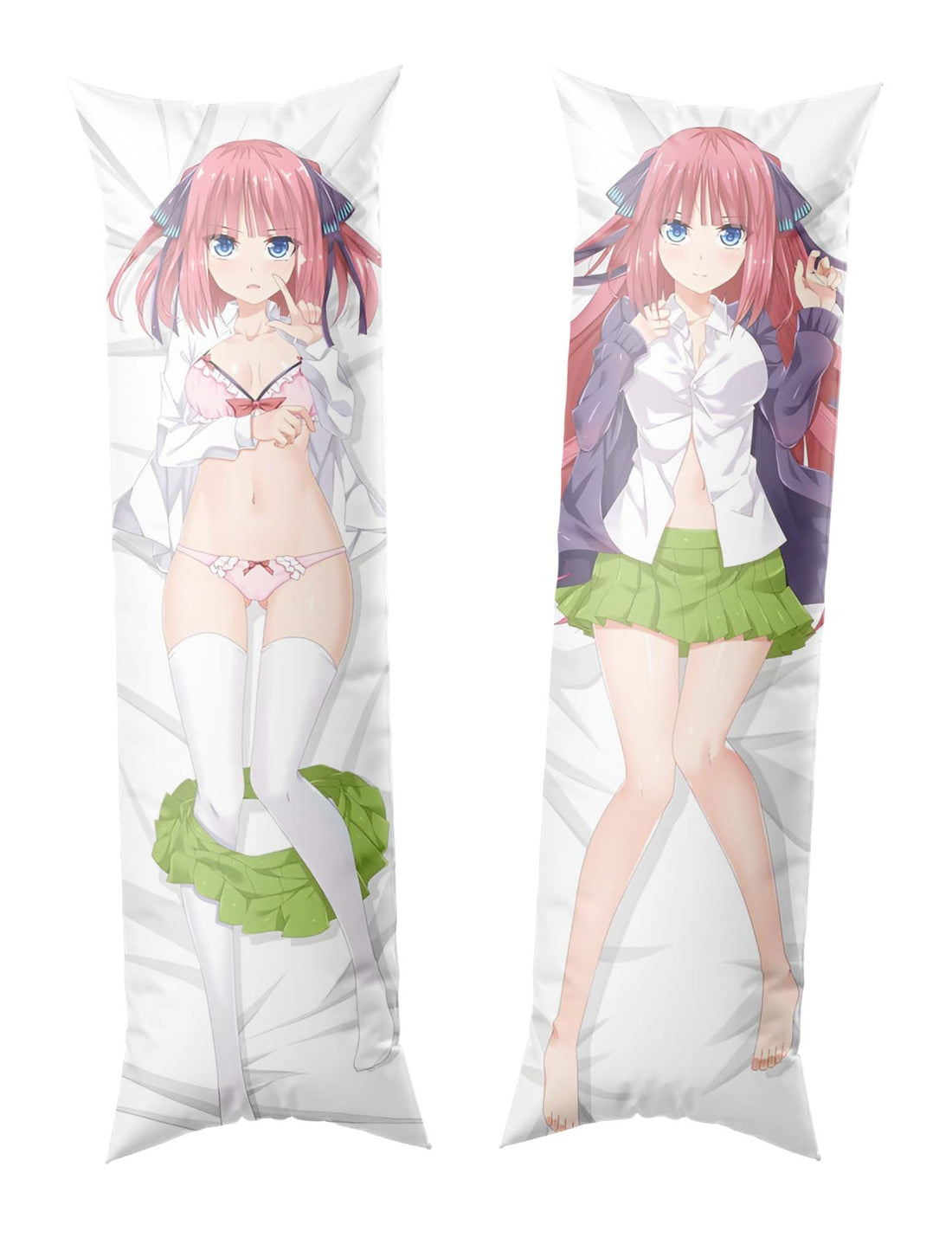 Nino Nakano / The Quintessential Quintuplets / Body Pillow Cover - PillowHub 50x150 PEACH SKIN