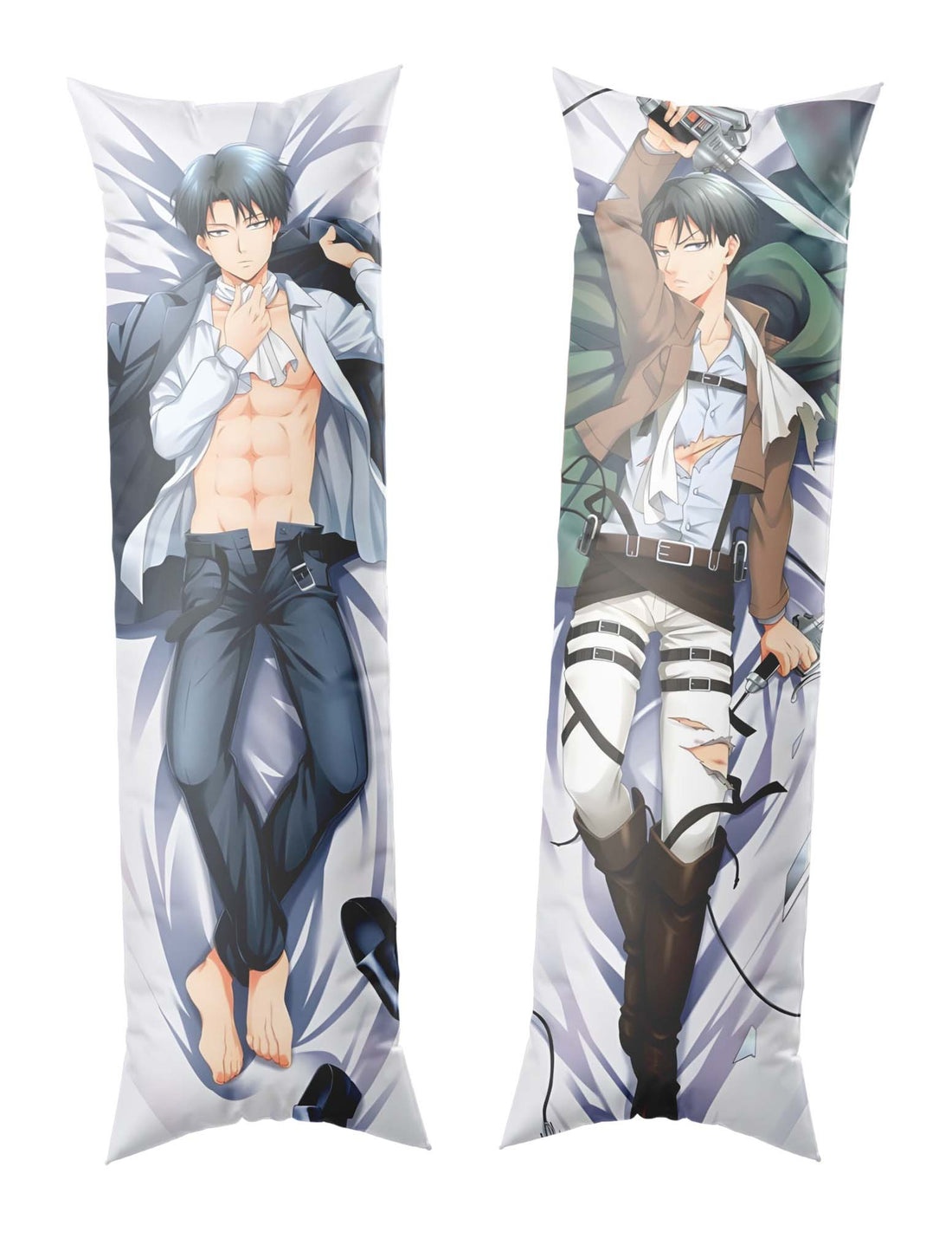 Levi Ackerman / Attack on Titan / Body Pillow Cover - PillowHub 50x150 PEACH SKIN