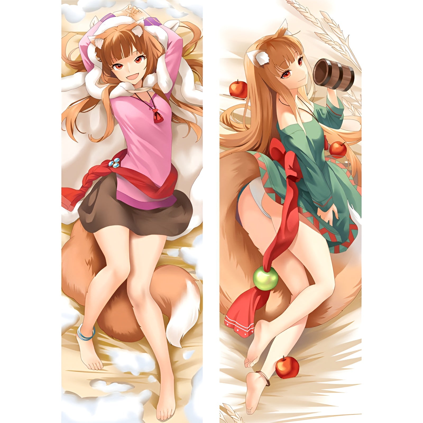 Holo / Spice And Wolf / Dakimakura / Anime Body Pillow Cover