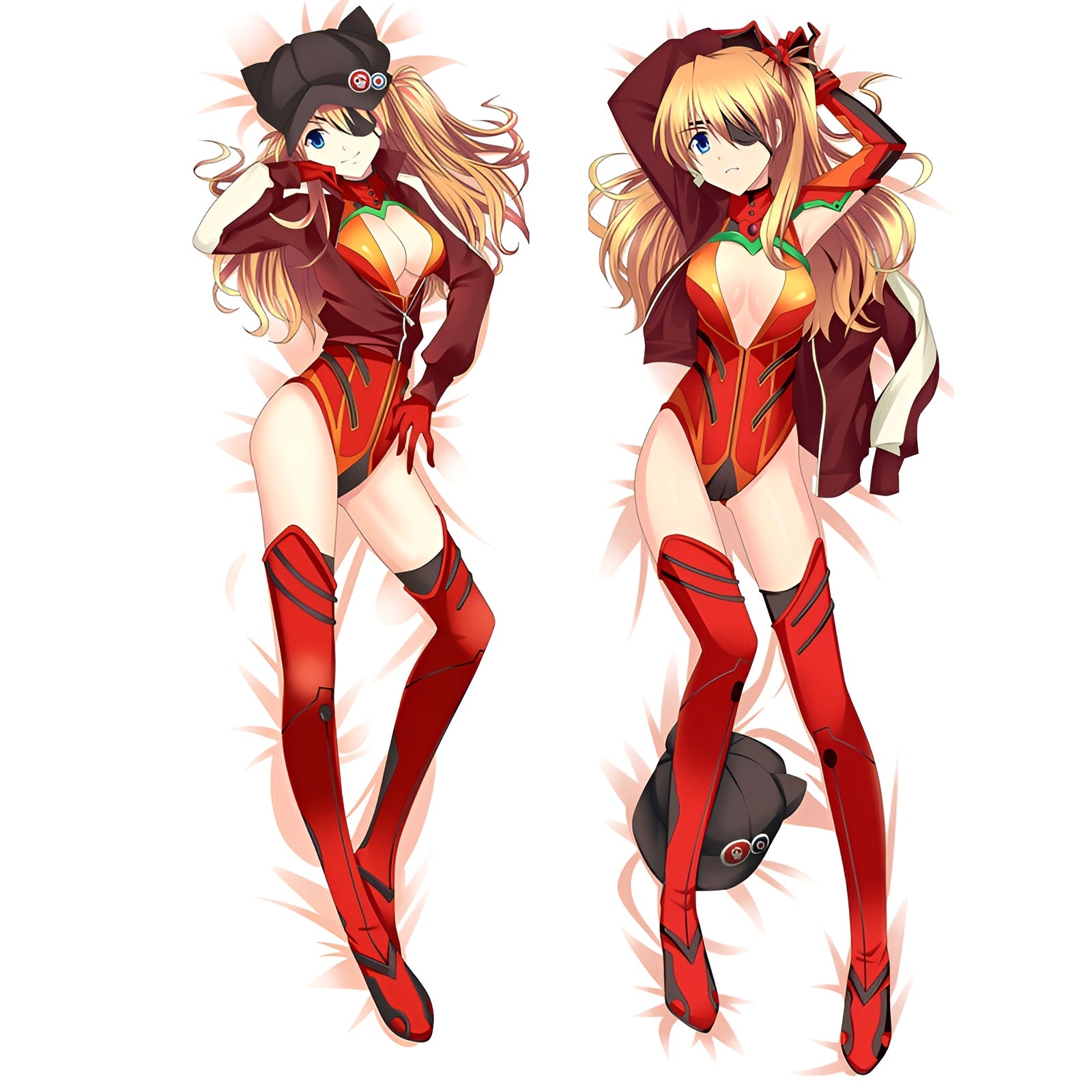 Asuka Langley Soryu / Neon Genesis Evangelion / Dakimakura / Anime Body Pillow Cover