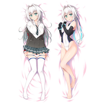 Emilia Hermit / Hundred / Dakimakura / Anime Body Pillow Cover