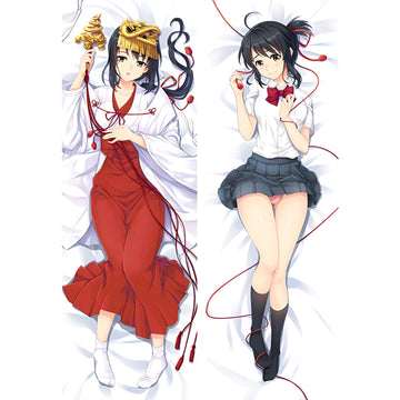 Mitsuha Miyamizu / Your Name / Dakimakura / Anime Body Pillow Cover