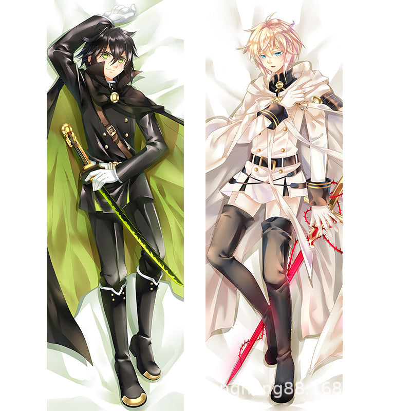 Mikaela & Yuichiro / Seraphs of the end / Dakimakura / Anime Body Pillow Cover