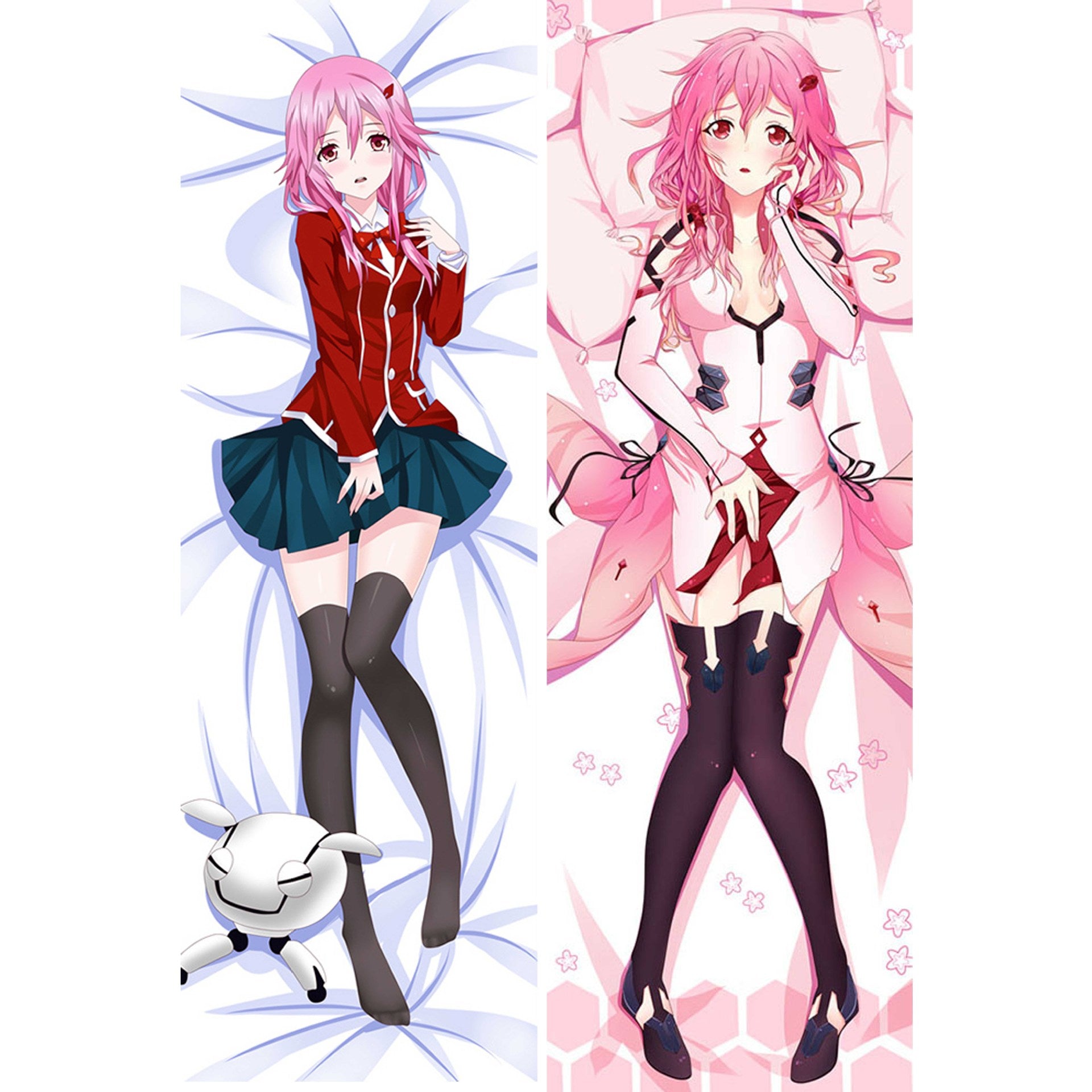 Inori Yuzuriha / Guilty Crown / Dakimakura / Anime Body Pillow Cover