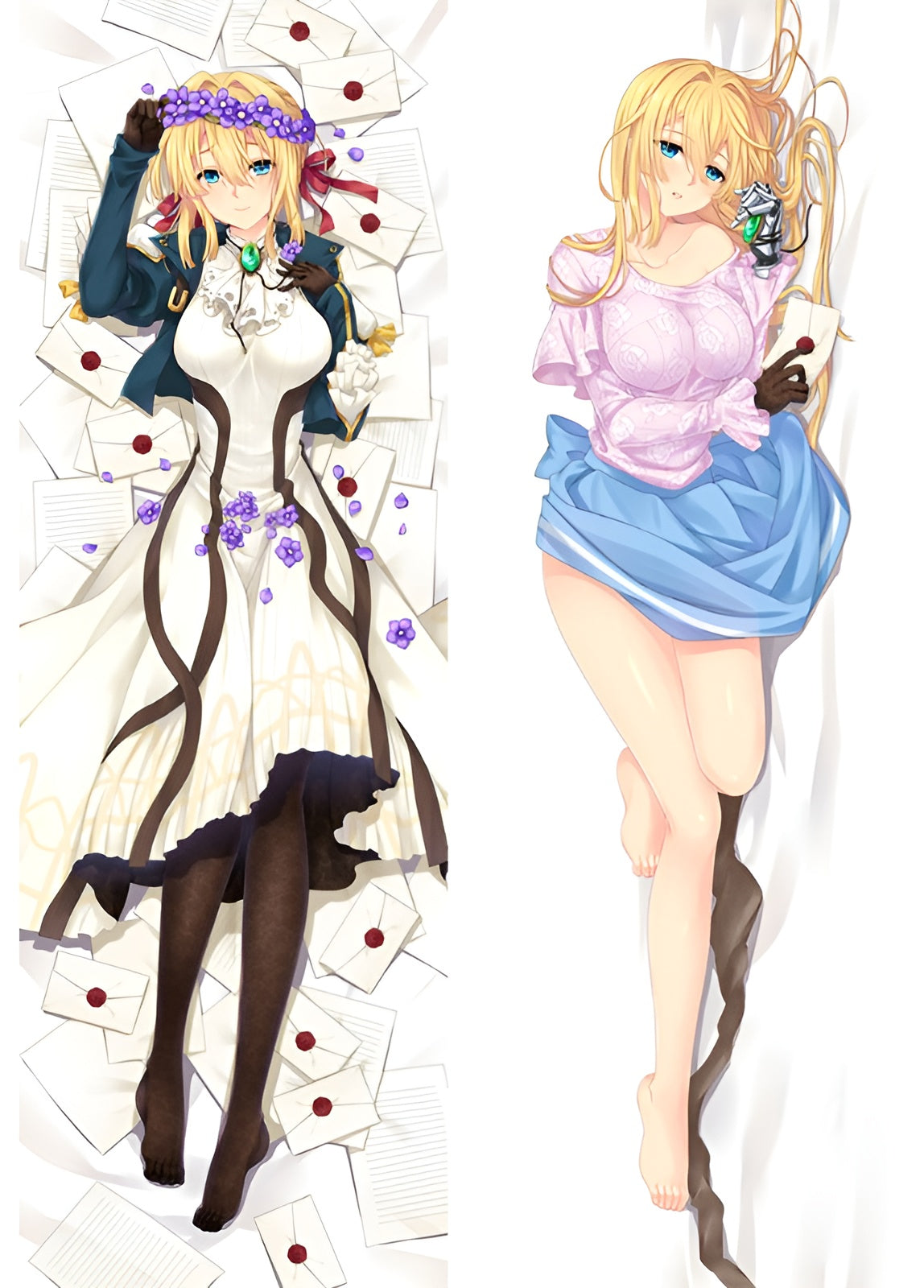 Violet Evergarden / Violet Evergarden / Dakimakura / Anime Body Pillow Cover