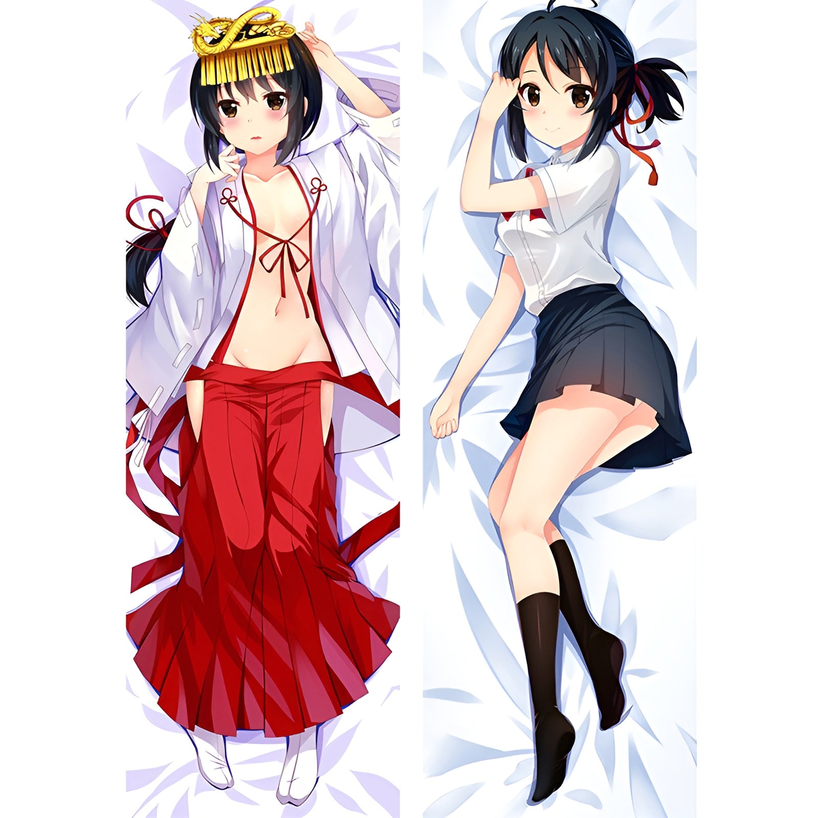 Mitsuha Miyamizu / Your Name / Dakimakura / Anime Body Pillow Cover