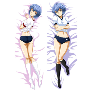 Rei Ayanami / Neon Genesis Evangelion / Dakimakura / Anime Body Pillow Cover