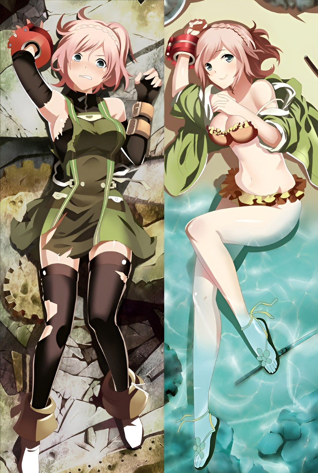 Kanon Daiba / God Eater / Dakimakura / Anime Body Pillow Cover