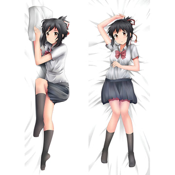 Mitsuha Miyamizu / Your Name / Dakimakura / Anime Body Pillow Cover