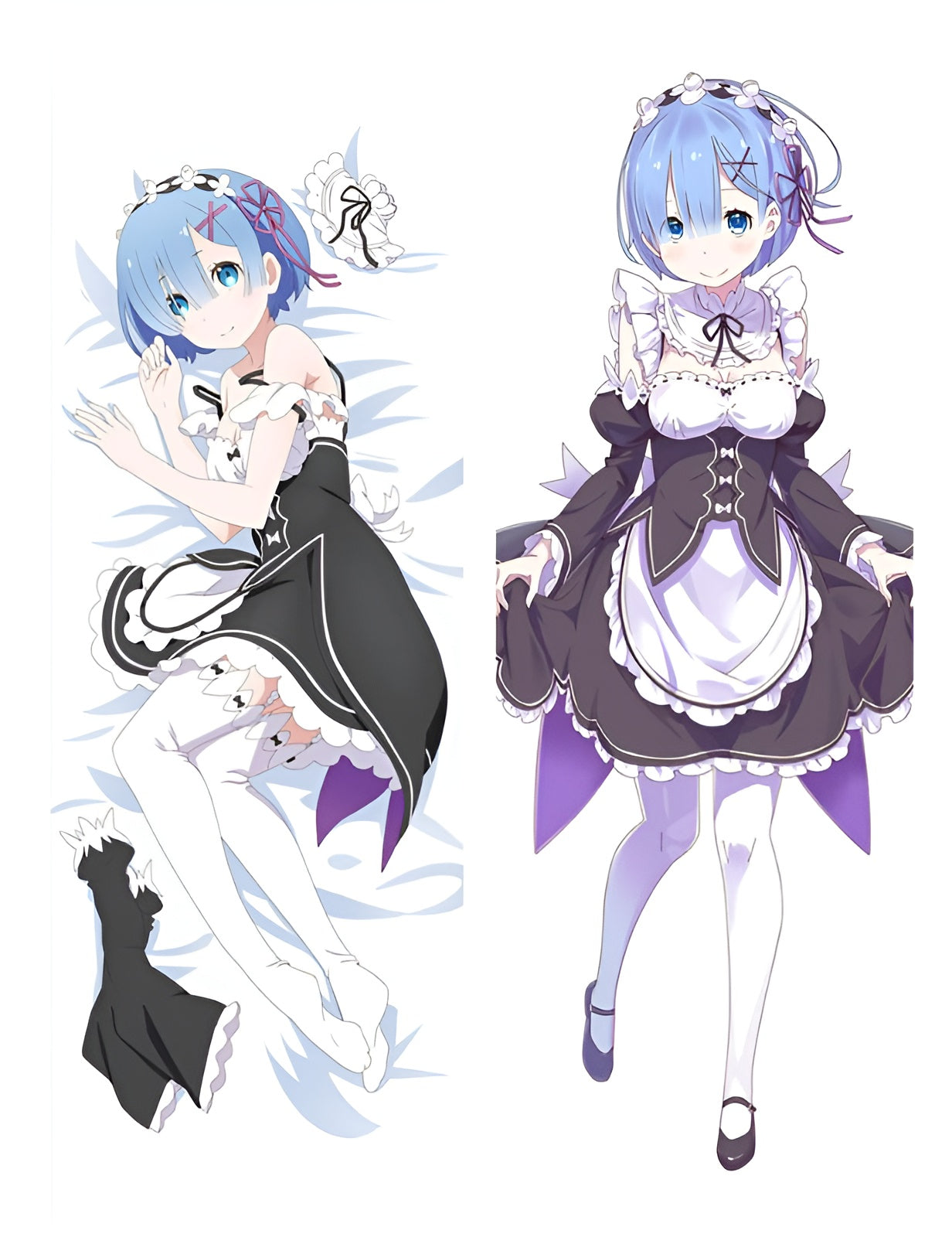 Rem / RE:Zero / Dakimakura / Anime Body Pillow Cover