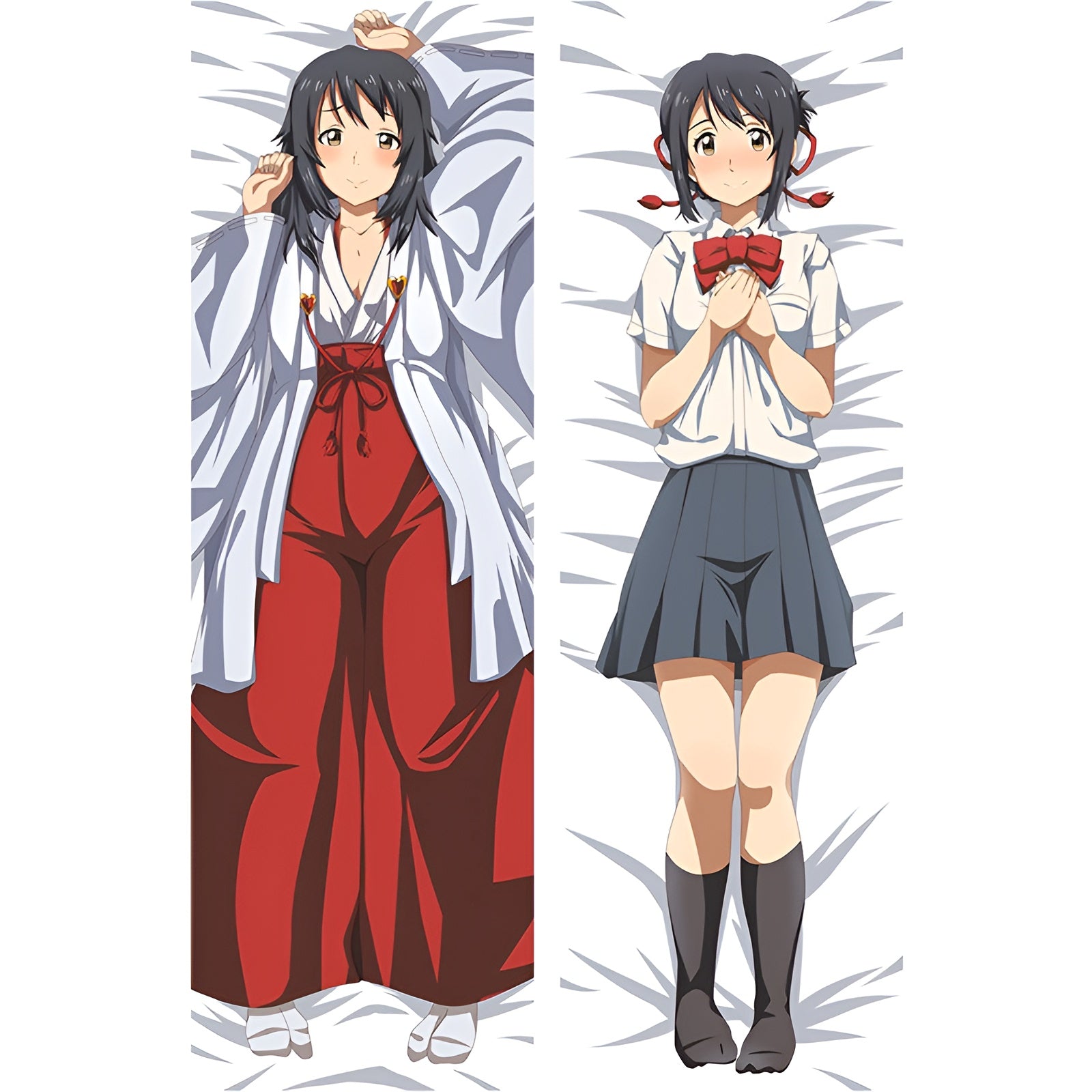 Mitsuha Miyamizu / Your Name / Dakimakura / Anime Body Pillow Cover