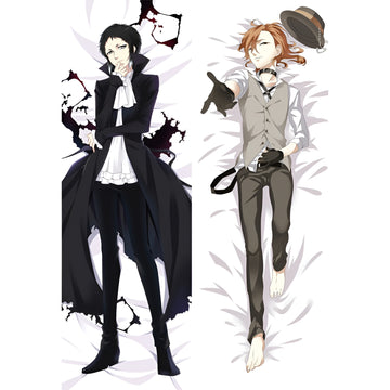 Ryunosuke Akutagawa / Chuya Nakahara / Bungo Stray Dogs Dakimakura / Anime Body Pillow Cover