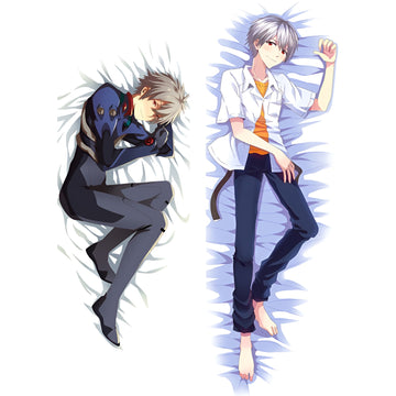 Kaworu Nagisa / Neon Genesis Evangelion / Dakimakura / Anime Body Pillow Cover