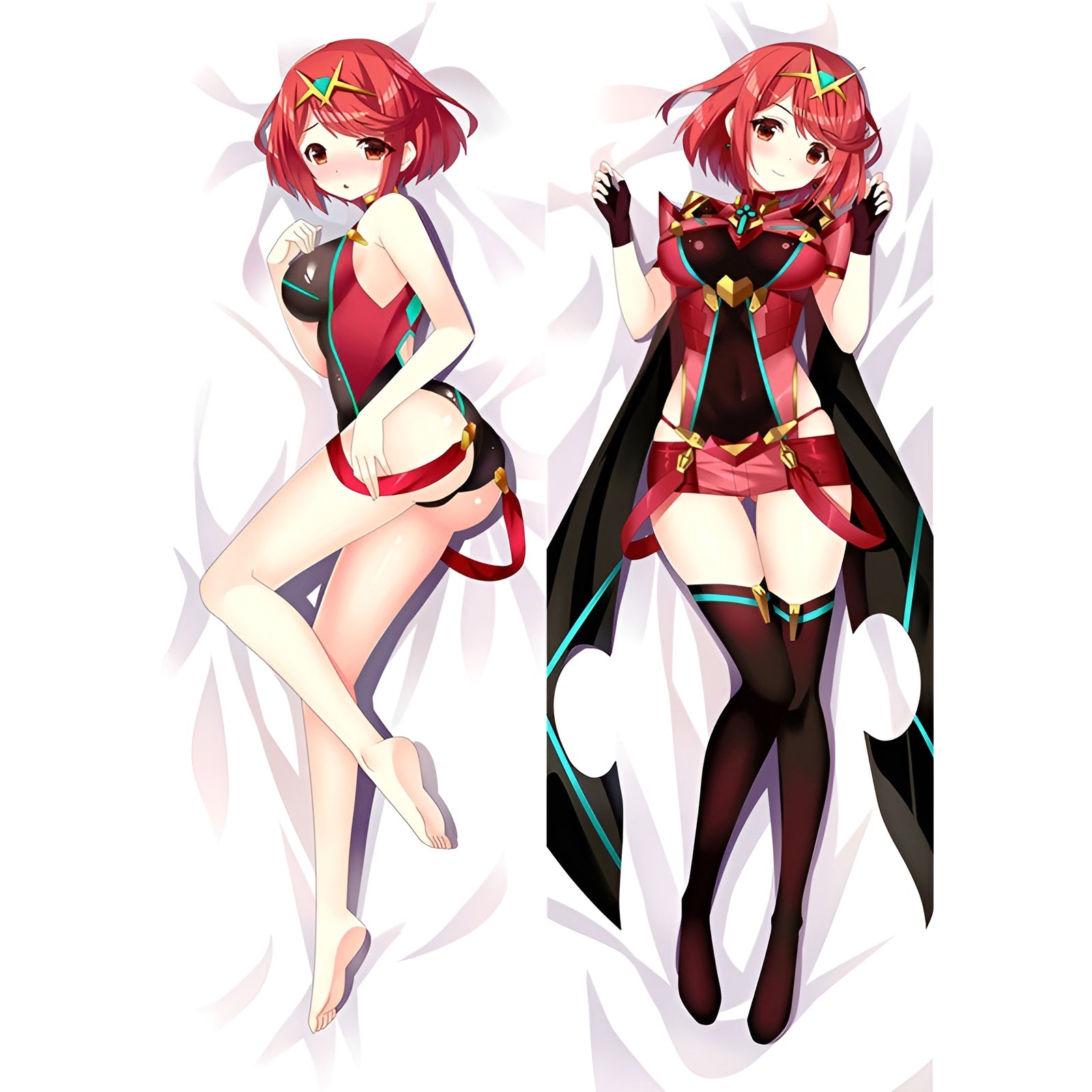 Pyra / Xenoblade 2 / Dakimakura / Anime Body Pillow Cover