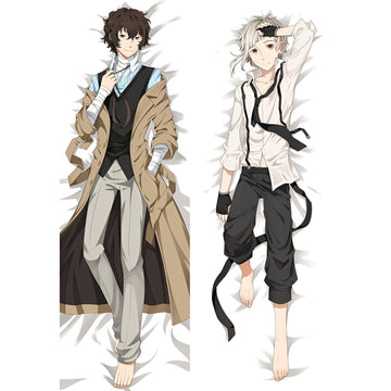 Osamu Dazai / Atsushi Nakajima / Bungo Stray Dogs / Dakimakura / Anime Body Pillow Cover