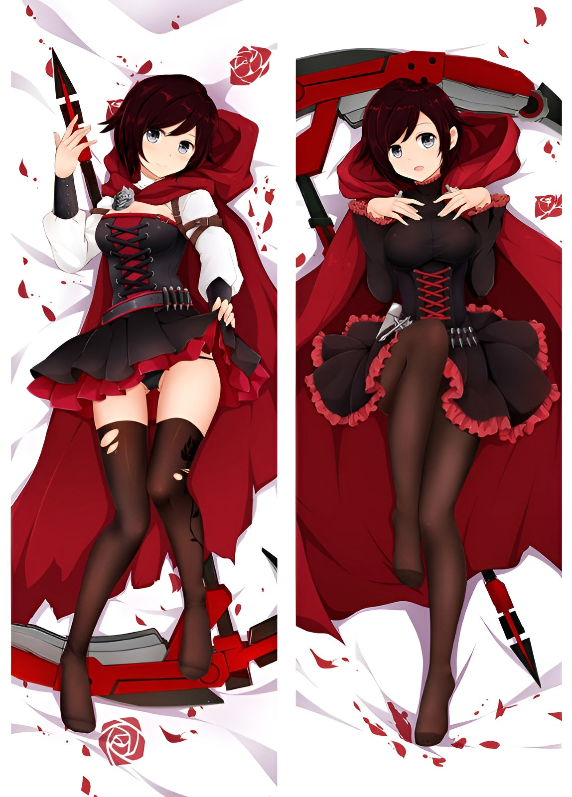 Ruby Rose / RWBY / Dakimakura / Anime Body Pillow Cover