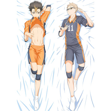 Yū Nishinoya / Kei Tsukishima / Haikyu / Dakimakura / Anime Body Pillow Cover