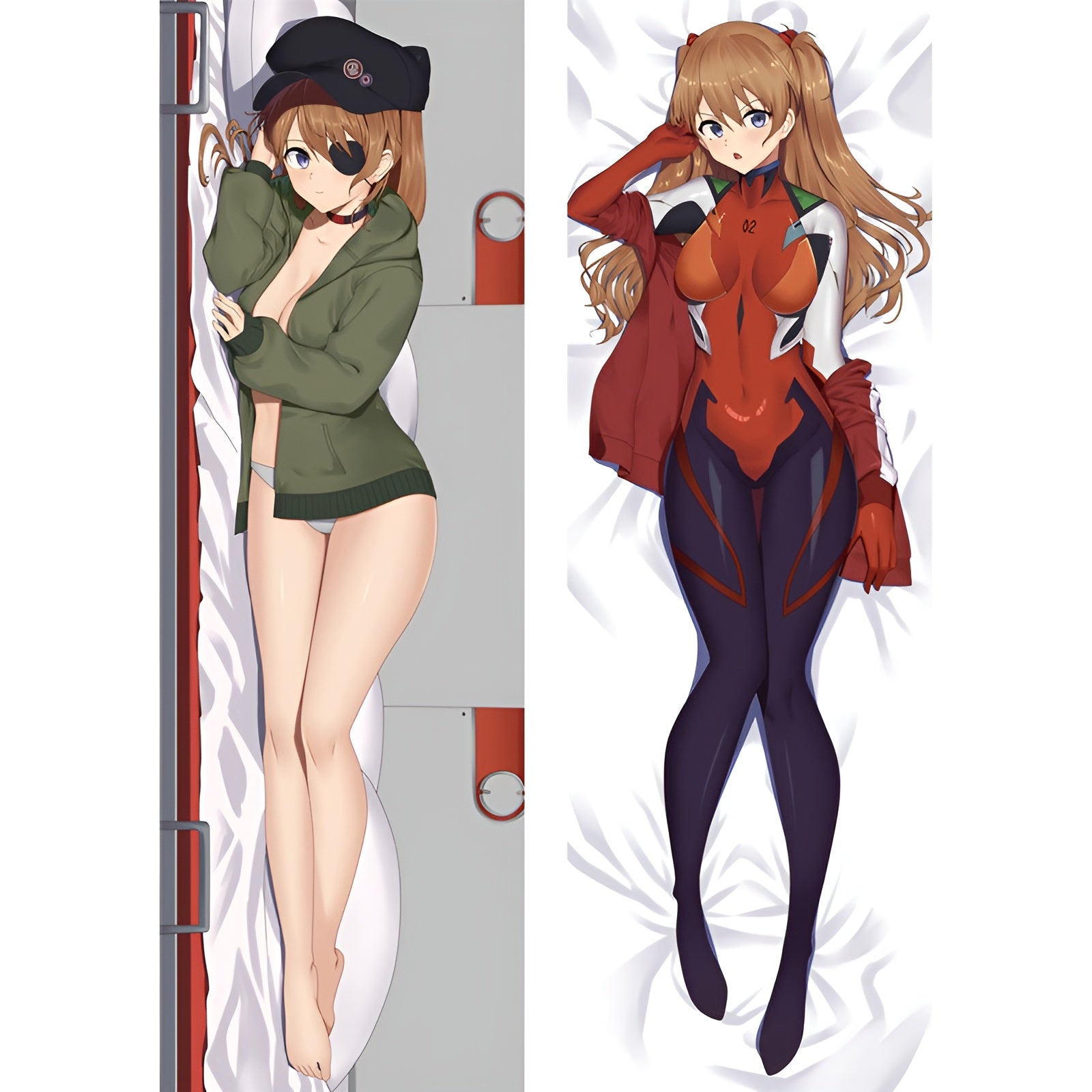 Asuka Langley Soryu / Neon Genesis Evangelion / Dakimakura / Anime Body Pillow Cover