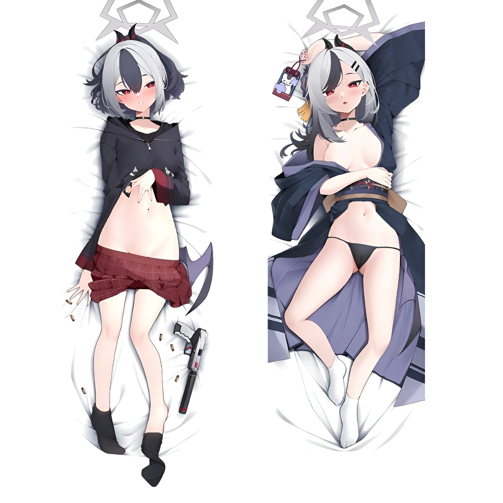 Onikata Kayoko / Blue Archive / Dakimakura / Anime Body Pillow Cover