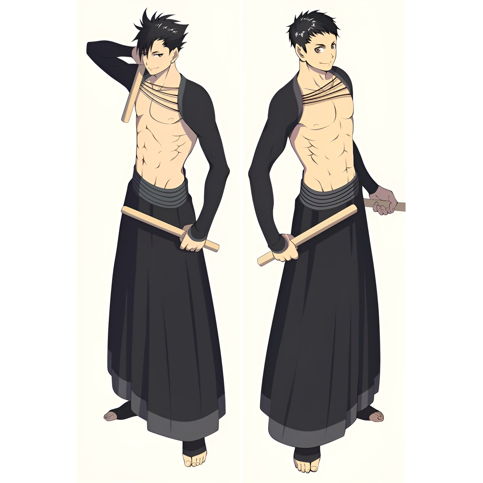 Tetsurō Kuroo / Haikyu / Dakimakura / Anime Body Pillow Cover