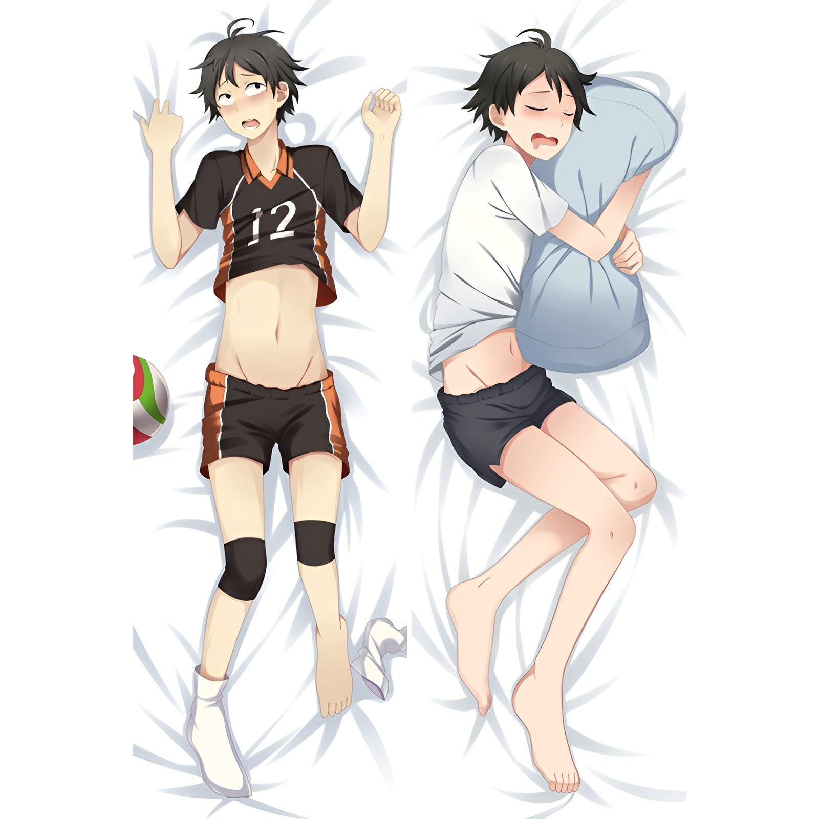 Tadashi Yamaguchi / Haikyu / Dakimakura / Anime Body Pillow Cover