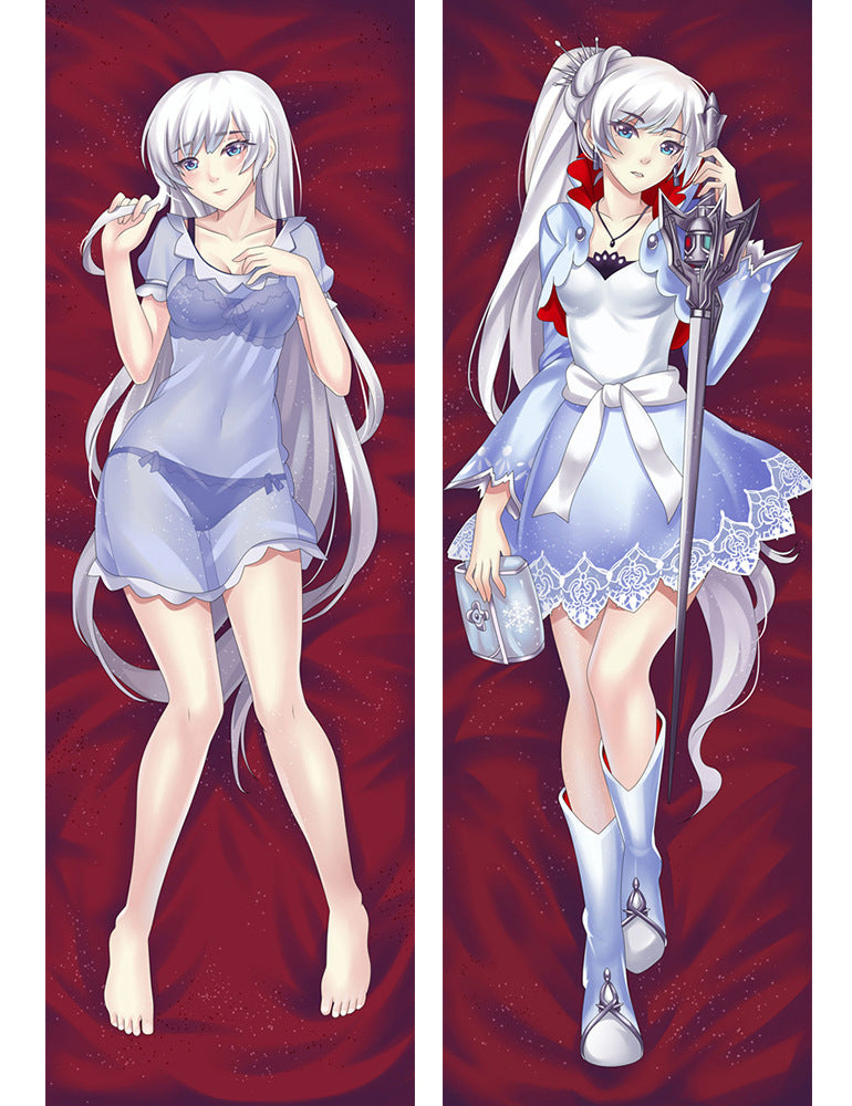 Weiss Schnee / RWBY / Dakimakura / Anime Body Pillow Cover