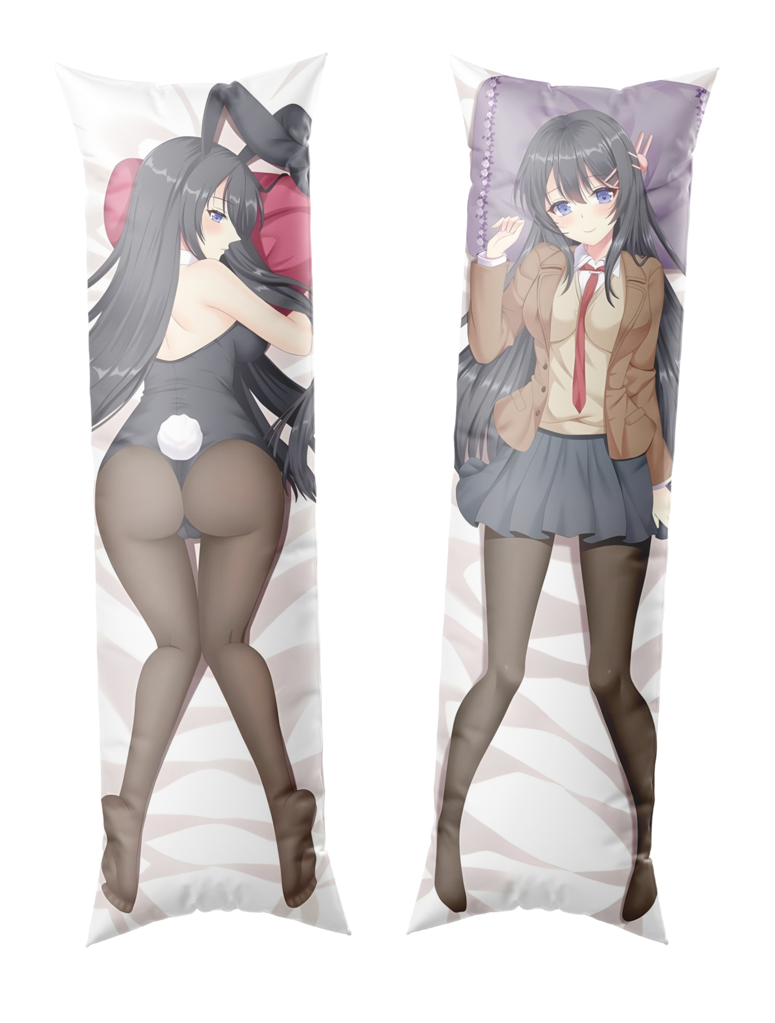 Sakurajima Mai / Rascal Does Not Dream Of Bunny Girl Senpai / Body Pillow Cover