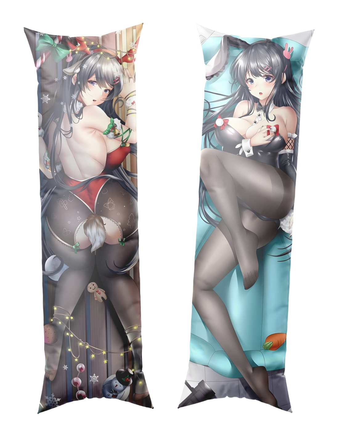 Sakurajima Mai / Rascal Does Not Dream Of Bunny Girl Senpai / Body Pillow Cover - PillowHub 50x150 PEACH SKIN