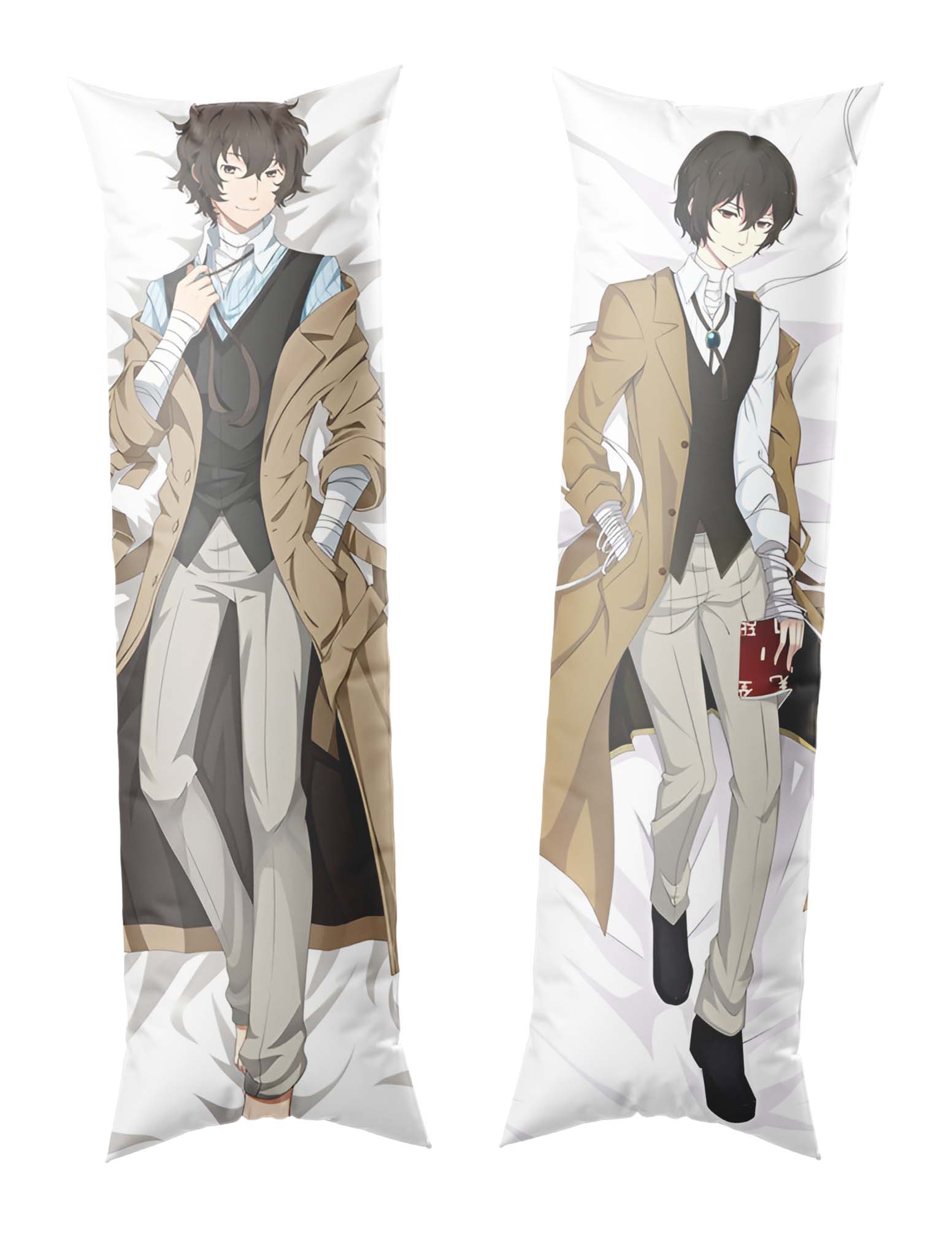 Osamu Dazai / Bungo Stray Dogs / Dakimakura / Anime Body Pillow Cover