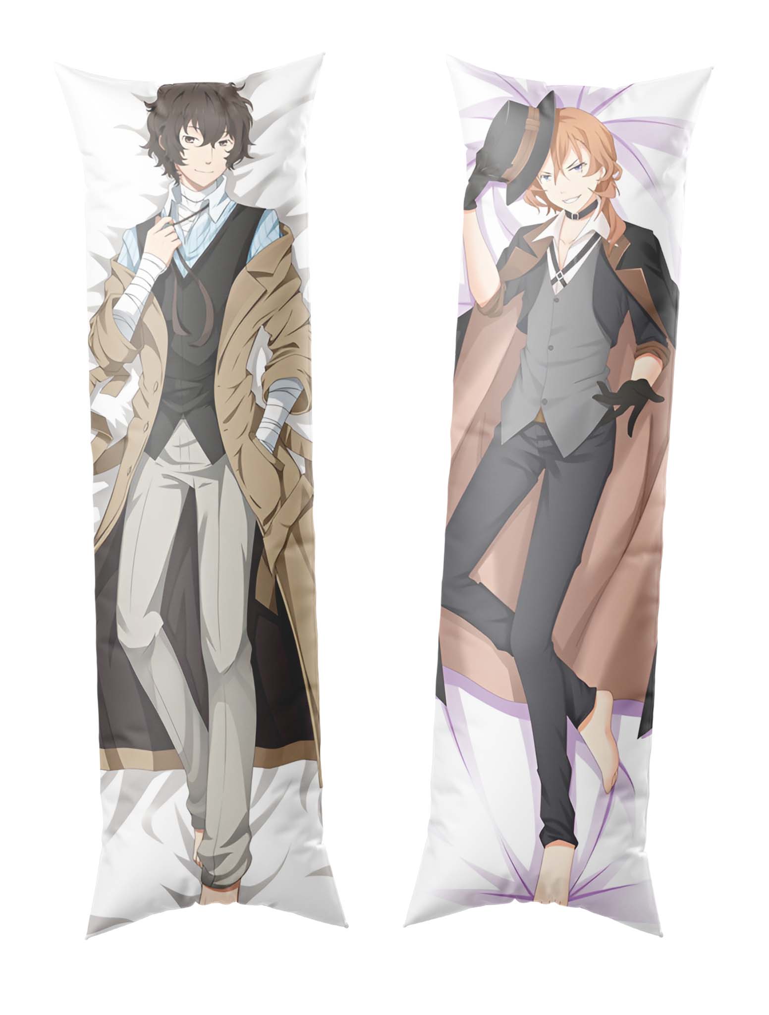 Osamu Dazai / Chuya Nakahara / Bungo Stray Dogs / Dakimakura / Anime Body Pillow Cover