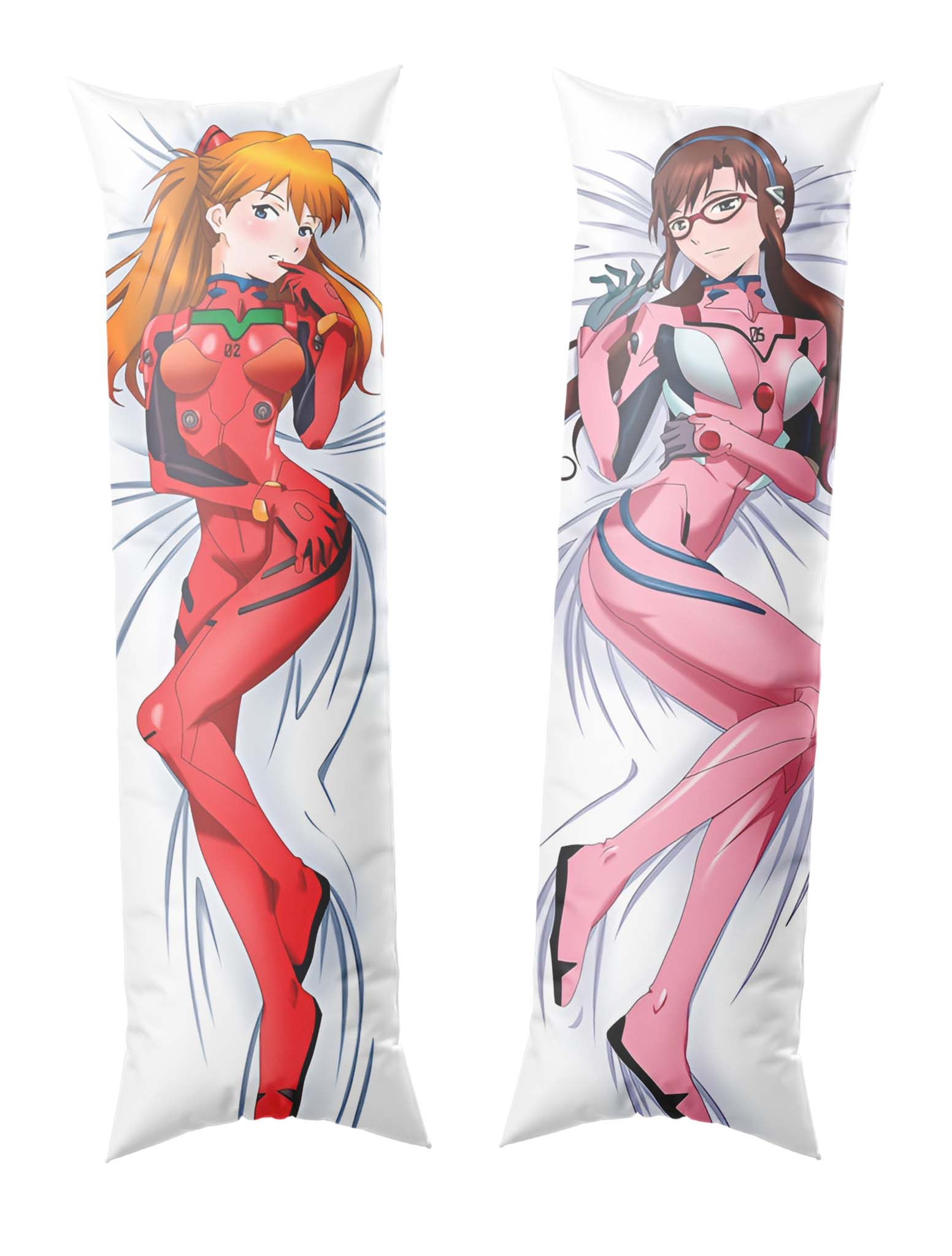 Asuka Langley Soryu / Mari Illustrious Makinam / Dakimakura / Anime Body Pillow Cover